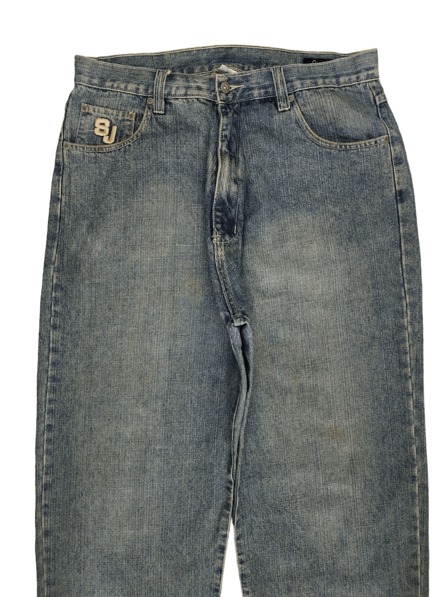 Sean John Baggy Jeans Sean John Embroidered Denim Wide Loose Leg Y2k Size US 36 / EU 52 - 10 Thumbnail