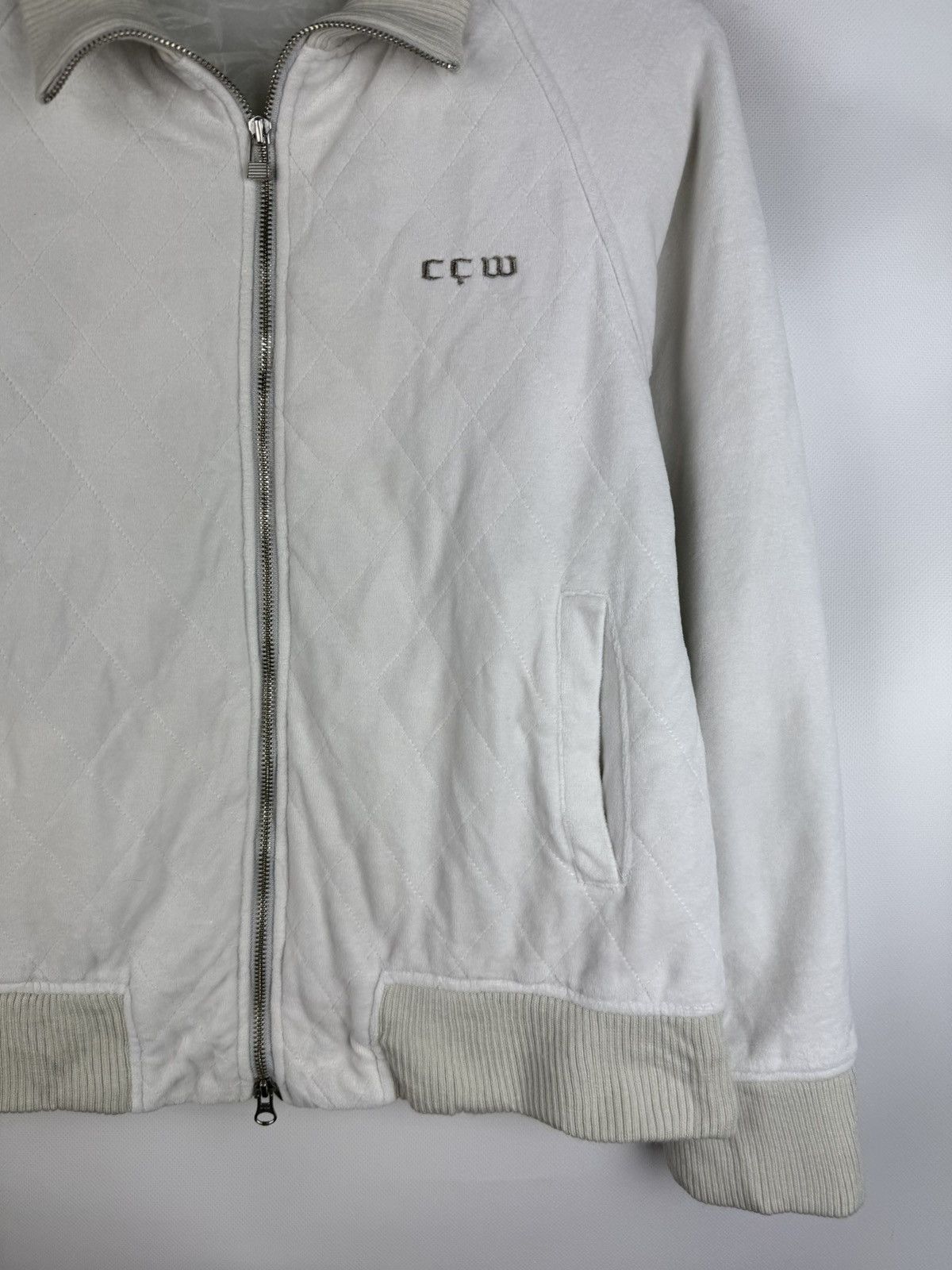 Comme Ca Ism × Japanese Brand CCW Comme Ca Walk Men’s Quilted Japanese Full Zip Jacket Size US L / EU 52-54 / 3 - 4 Thumbnail
