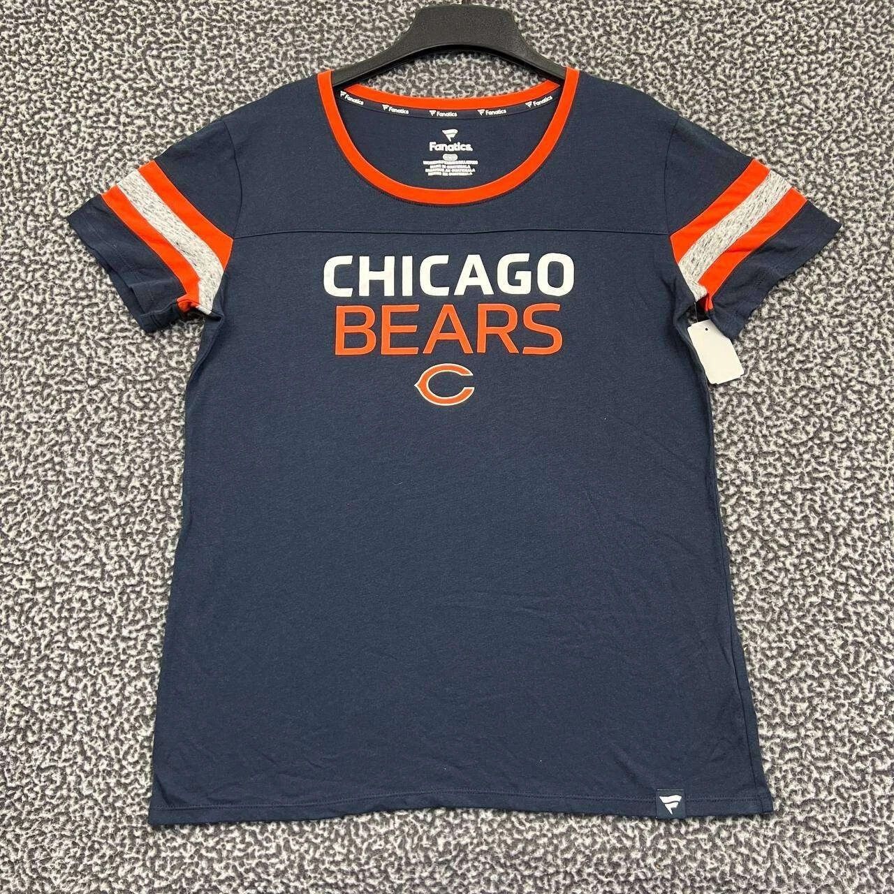 Other Chicago Bears Shirt Women Fanatics Short Sleeve Crew Neck M Size M / US 6-8 / IT 42-44 - 1 Thumbnail