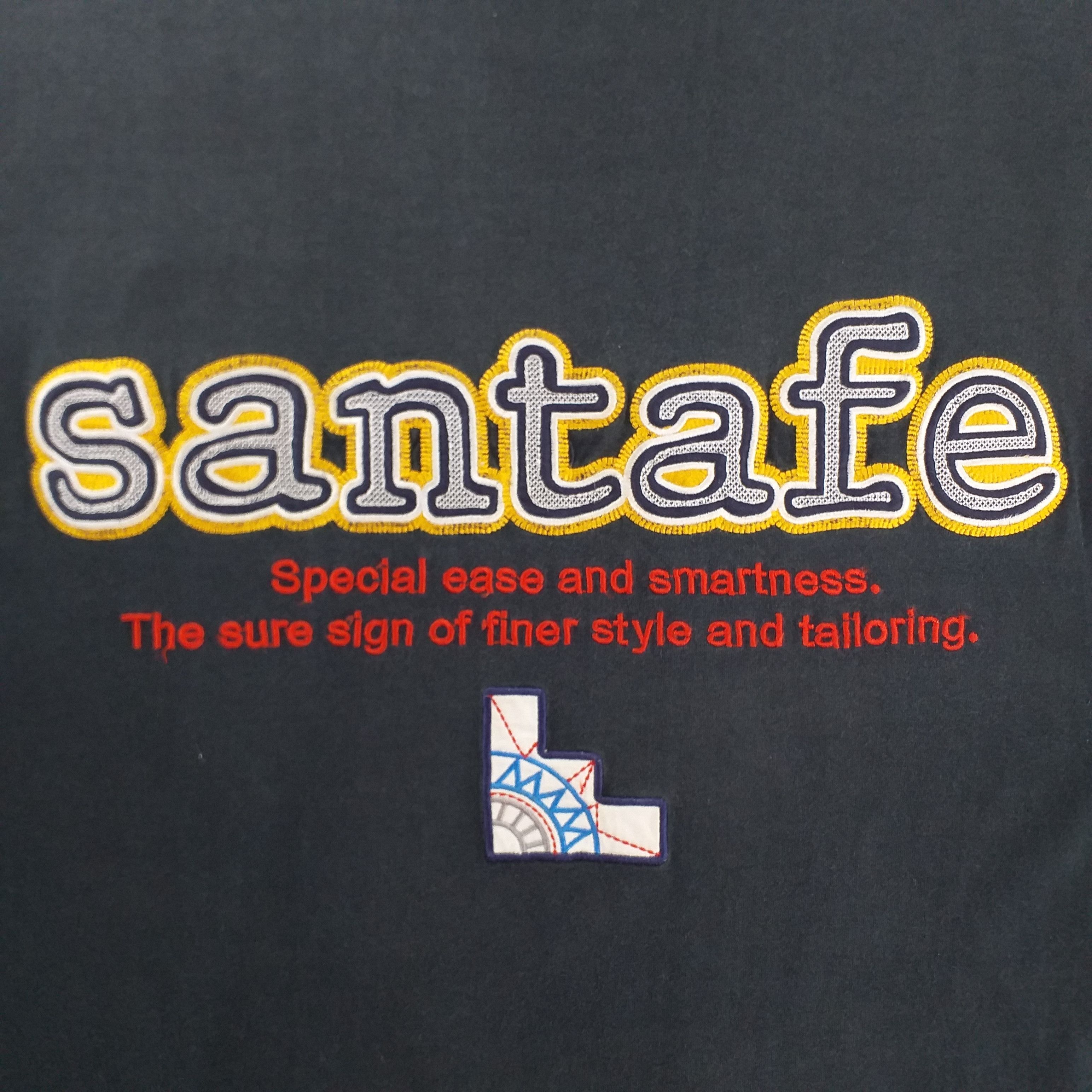 Japanese Brand Vintage Santafe Big Spell Out T Shirt Large -G016 Size US L / EU 52-54 / 3 - 5 Thumbnail