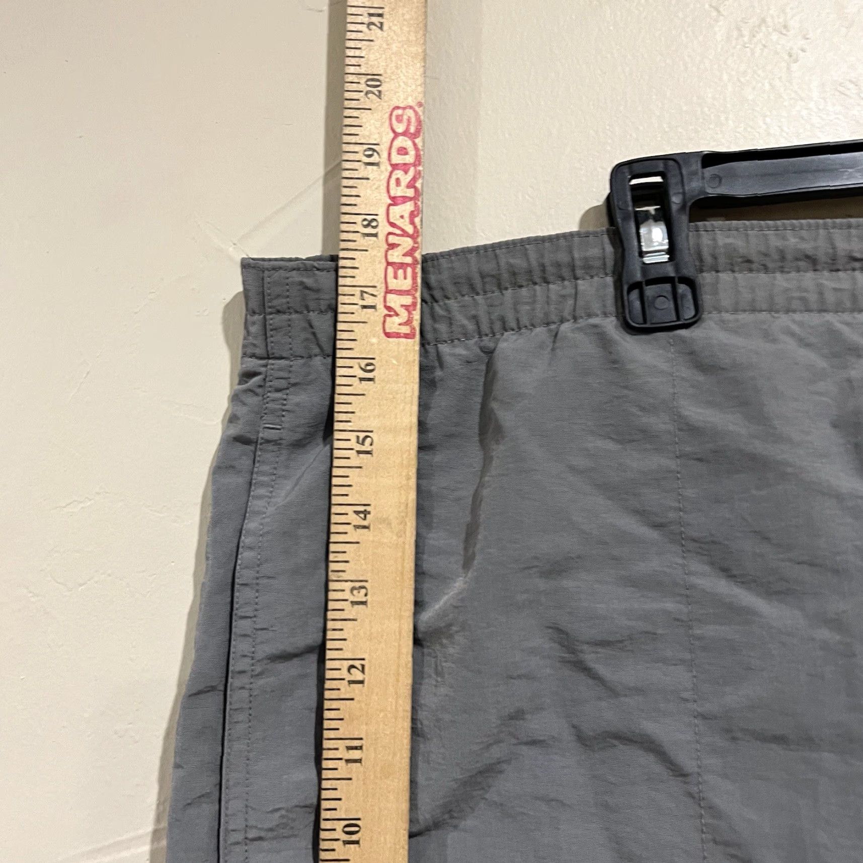 Vintage VINTAGE Woolrich Bottom Men L Pewter Gray Drawstring Pockets Trunks Size ONE SIZE - 5 Thumbnail