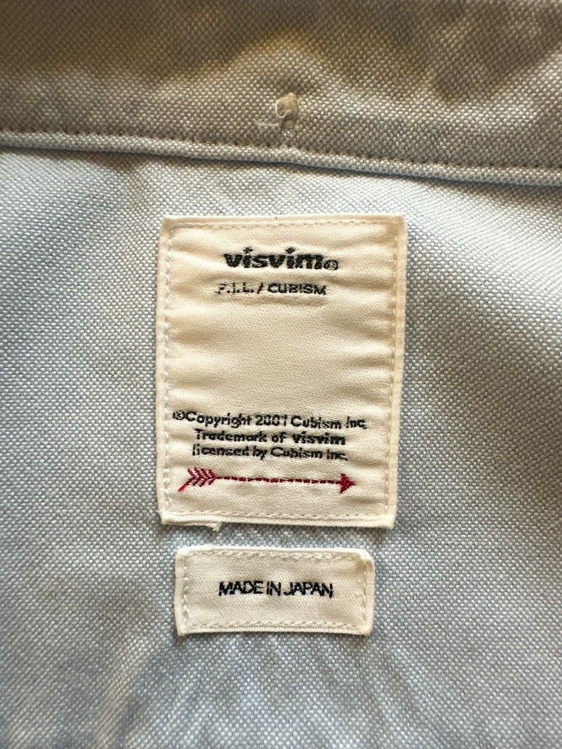 Visvim visvim Water Drop Cashew Flower Light Blue Shirt 2505-Nexta Size US L / EU 52-54 / 3 - 7 Thumbnail