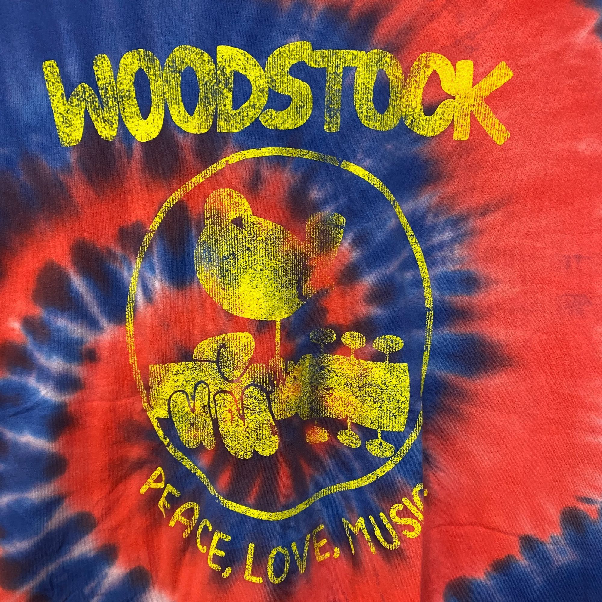Band Tees Woodstock Peace Festival tie dye Tshirt size Extra Large Size US XL / EU 56 / 4 - 2 Thumbnail