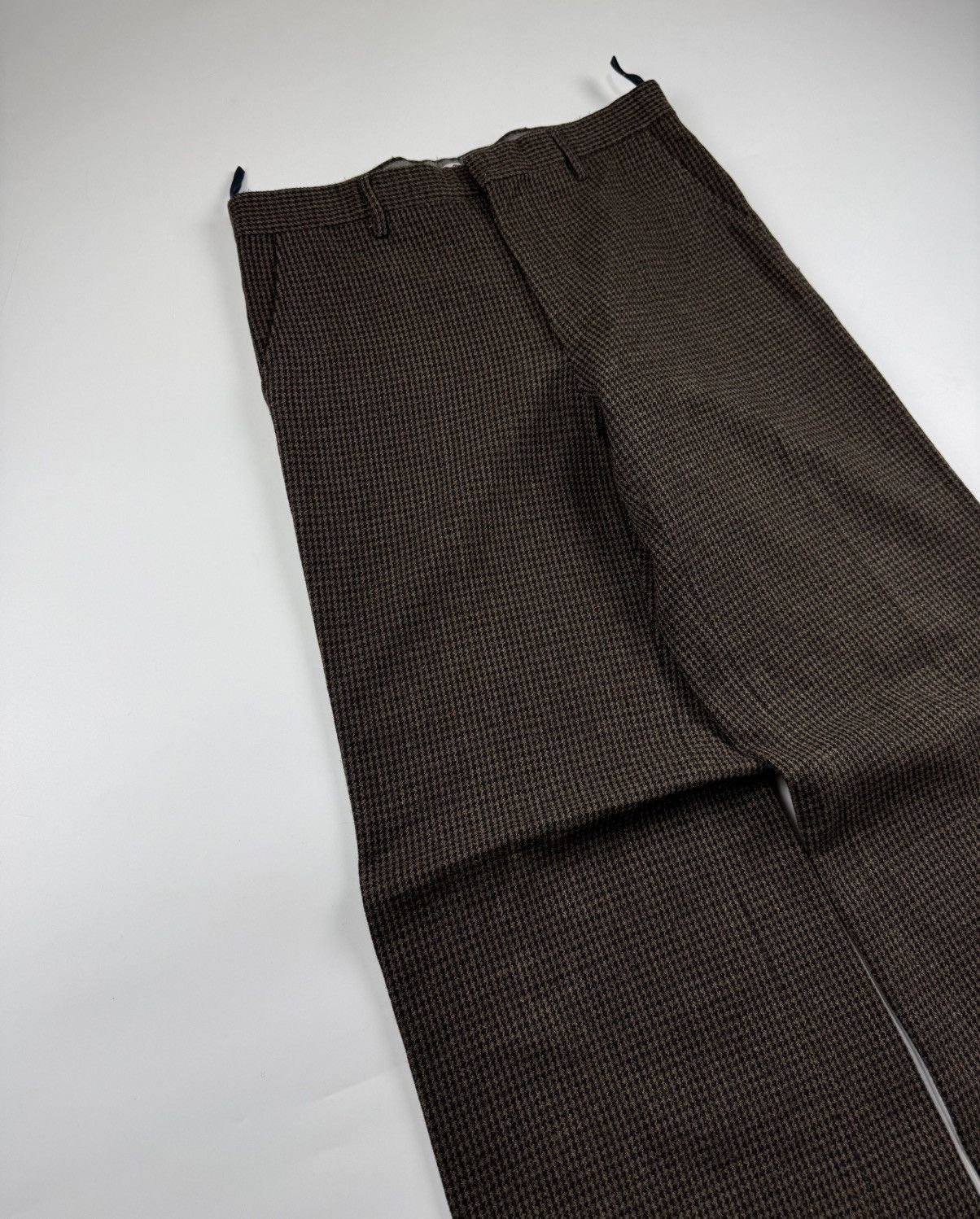 Miu Miu Miu Miu F/W’03 Houndstooth Wide Pants Size 28" / US 6 / IT 42 - 3 Thumbnail