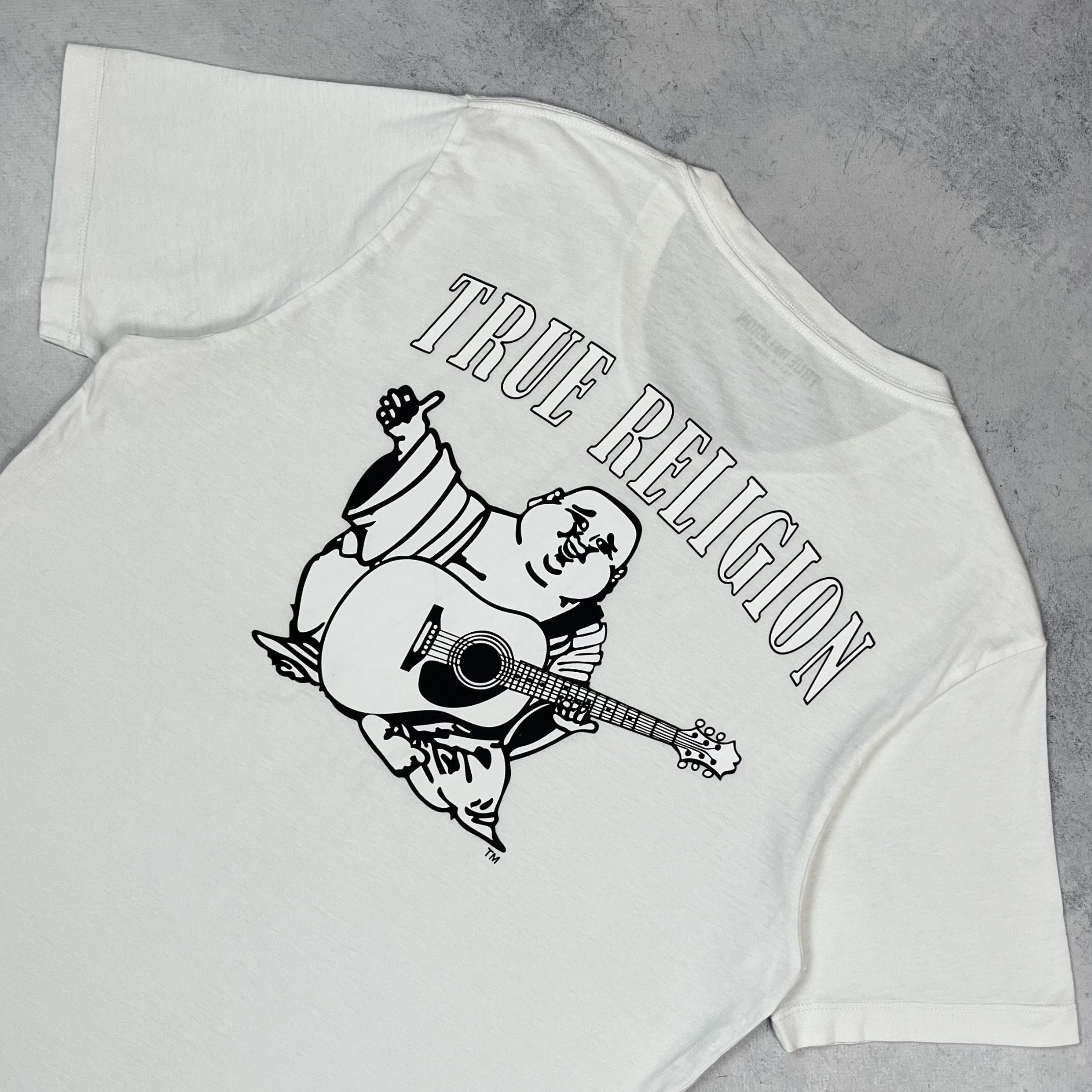 True Religion True Religion Y2K Buddha Big Logo Japanese T Shirt Size US L / EU 52-54 / 3 - 7 Thumbnail
