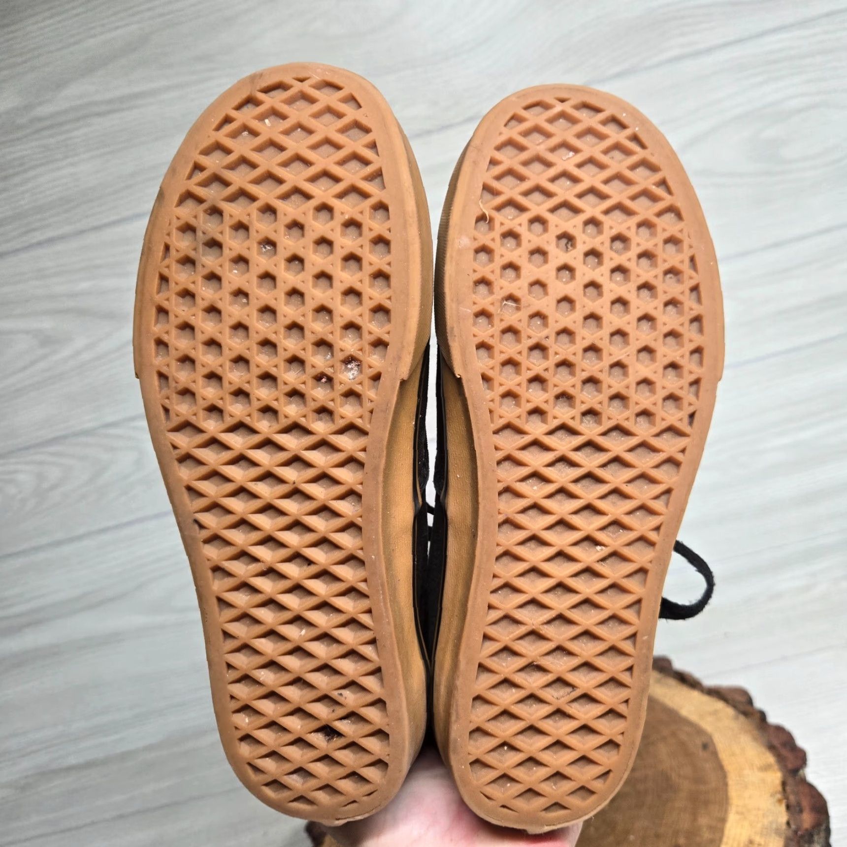 Vans VANS Authentic Unisex Adults Sneakers Black Brown US Women’s 8 - Men's 6.5 Size US 8 / IT 38 - 6 Thumbnail