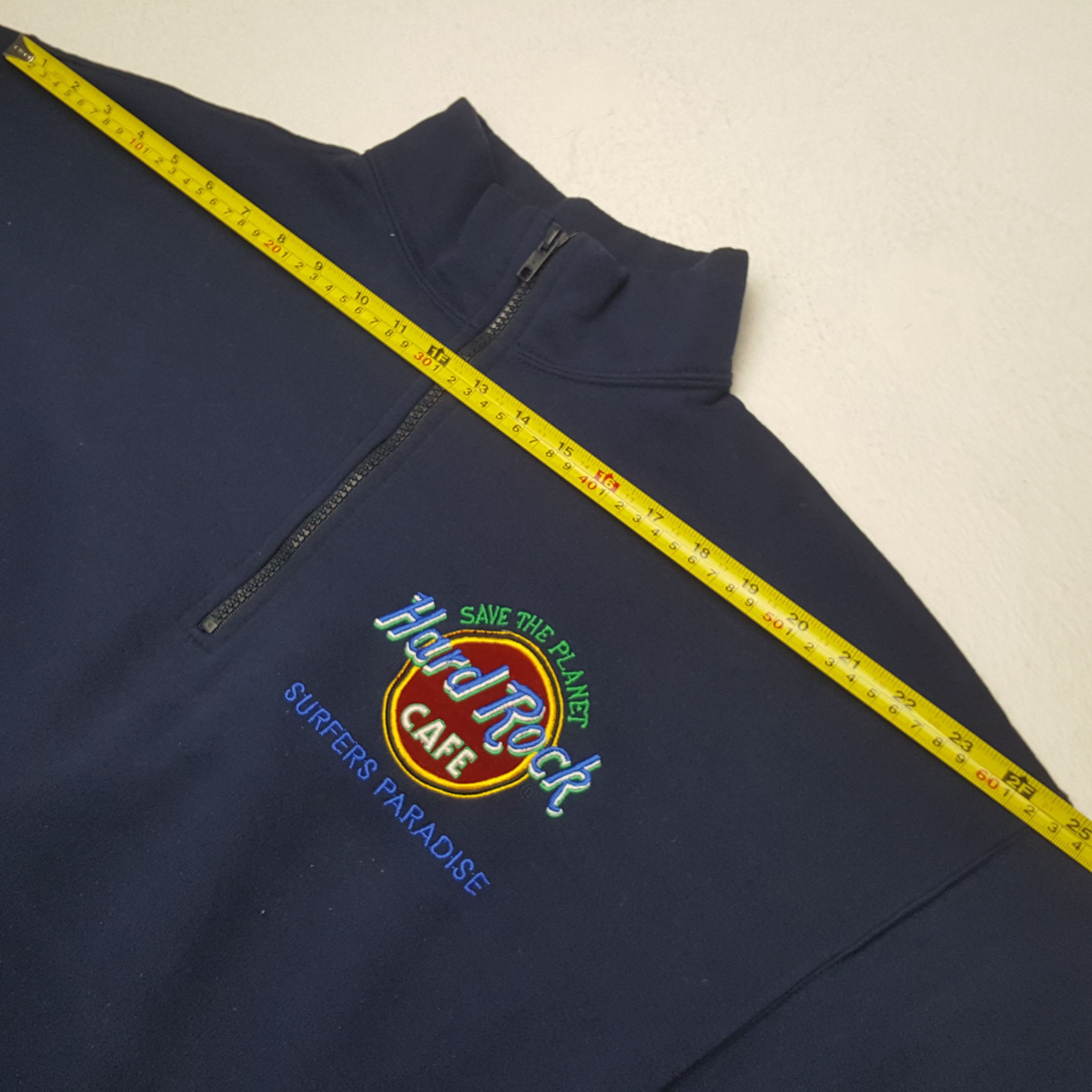 Hard Rock Cafe Hard Rock Cafe Surfers Paradise Half Zipper Sweater RR1 Size US L / EU 52-54 / 3 - 5 Thumbnail