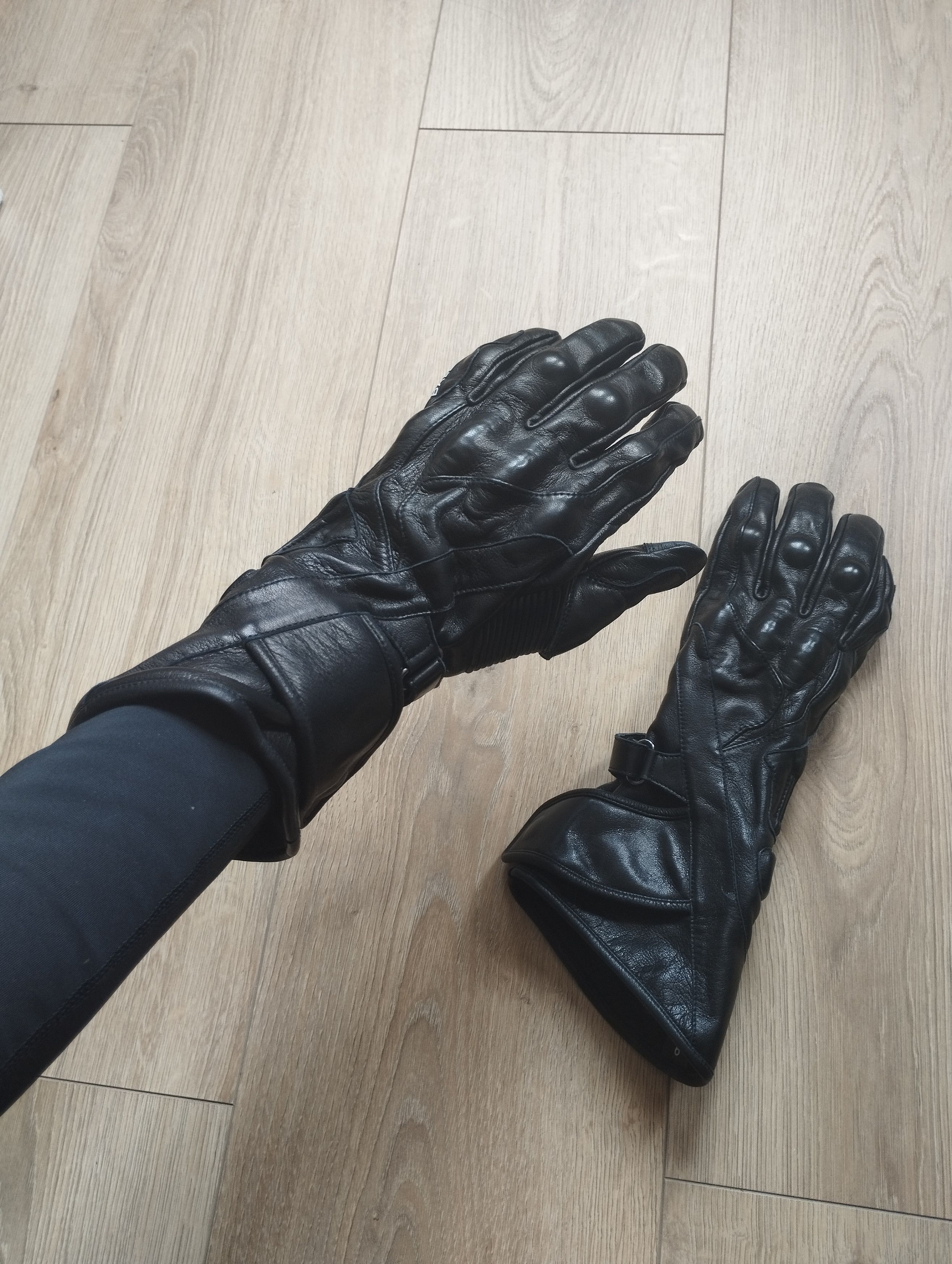 Balenciaga Balenciaga Motorcycle Gloves Size ONE SIZE - 7 Thumbnail
