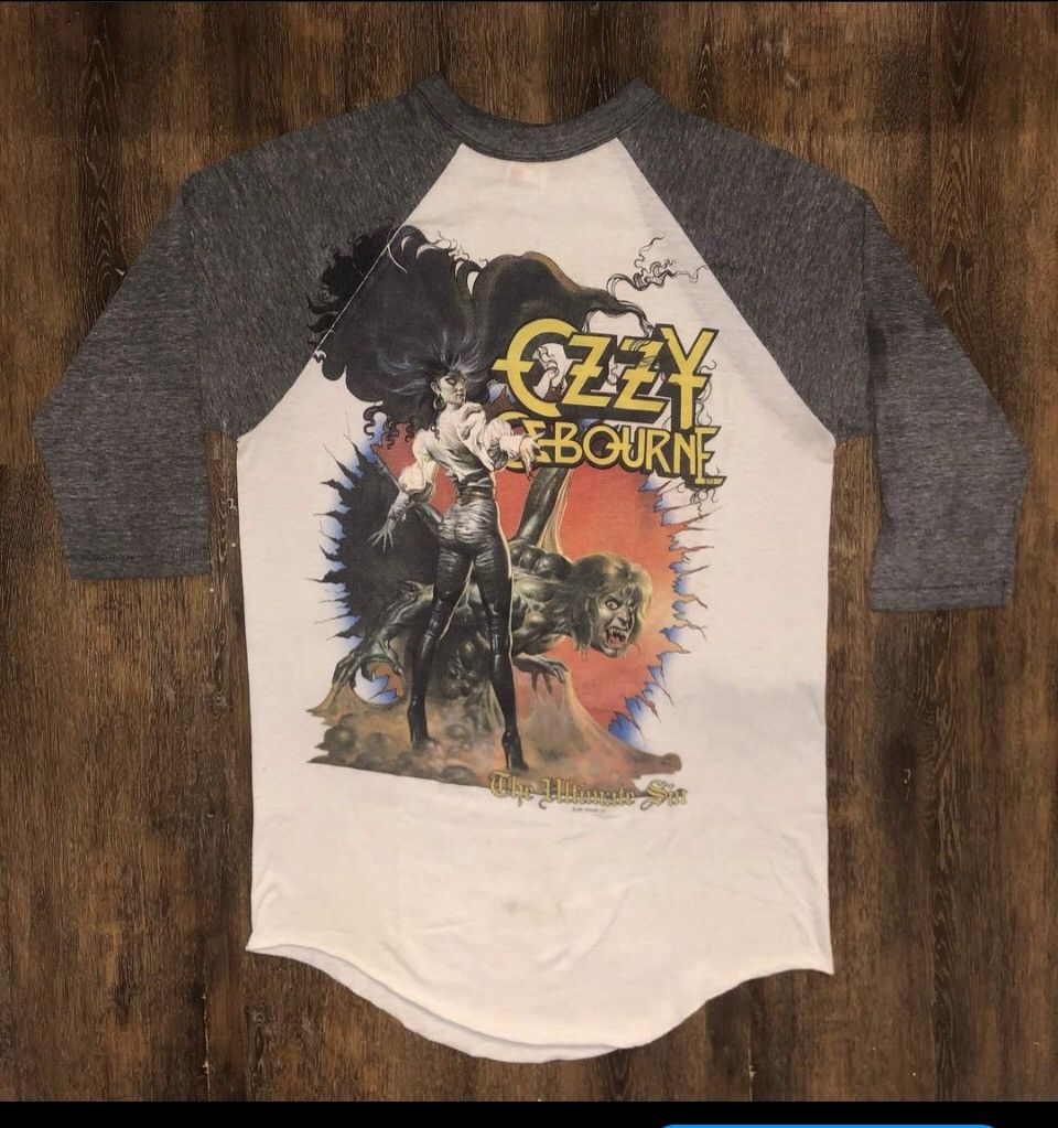 1986 OZZY OSBOURNE “THE ULTIMATE SIN“ SIGNAL- SIZE XL-USA 🇺🇸