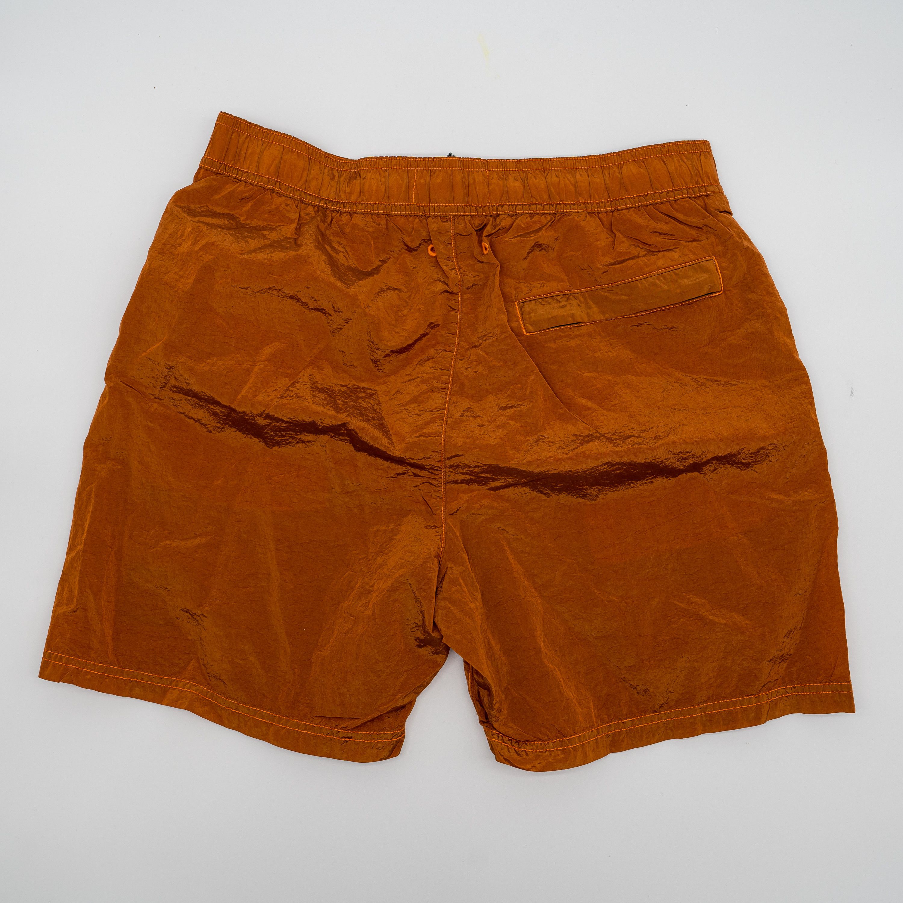 Stone Island S Stone Island Nylon Metal Swim Shorts Arancio Orange Size US 30 / EU 46 - 2 Thumbnail