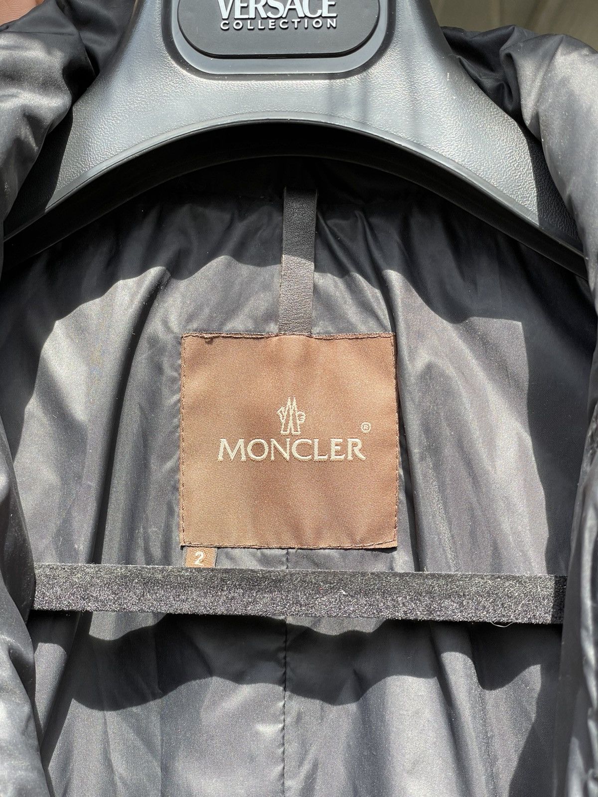 Moncler Vintage MONCLER Women’s Long Quilted Down Jacket Black Size M / US 6-8 / IT 42-44 - 15 Thumbnail