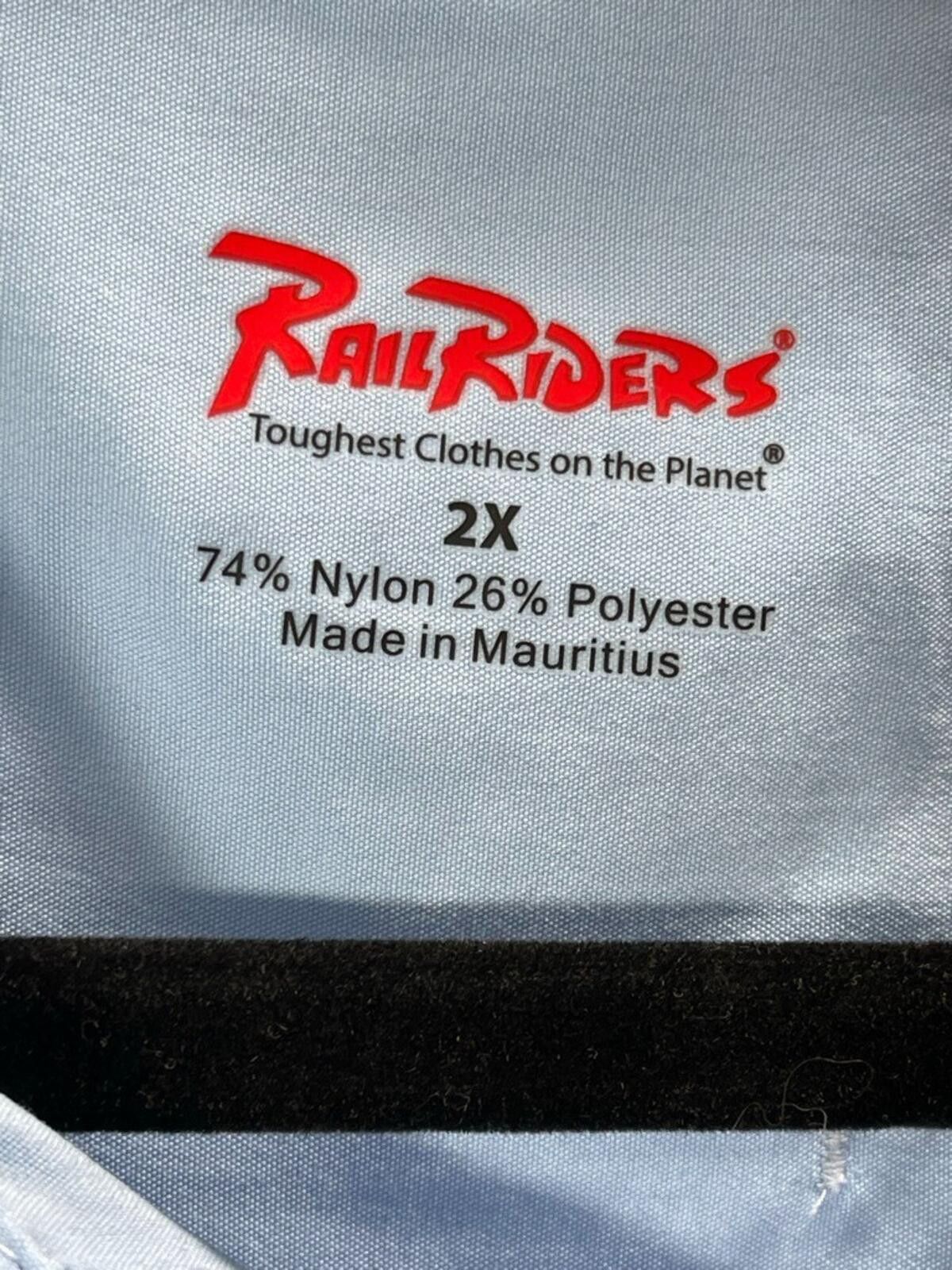 Other RailRiders Explorer Shirt NWT XXL 2XL Ocean Breeze BBM13055 Size US XXL / EU 58 / 5 - 3 Thumbnail
