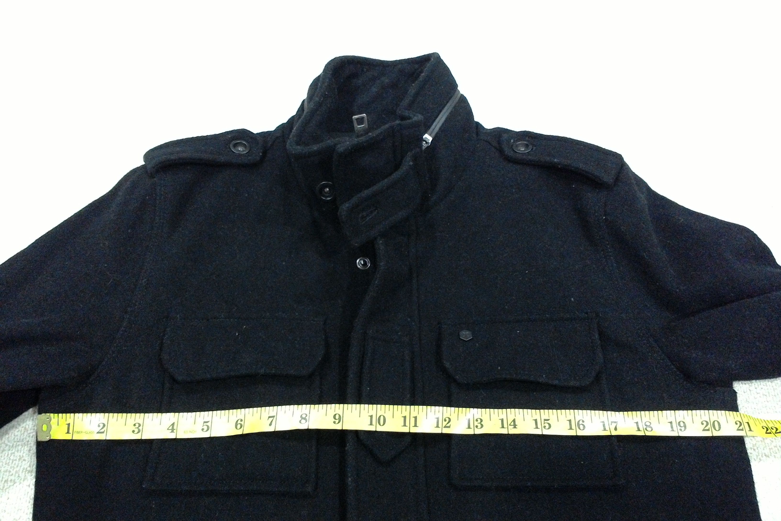 Alpha Industries × Hurley × Japanese Brand Hurley by Alpha Industry Multipocket Wool Jacket Size US S / EU 44-46 / 1 - 5 Thumbnail
