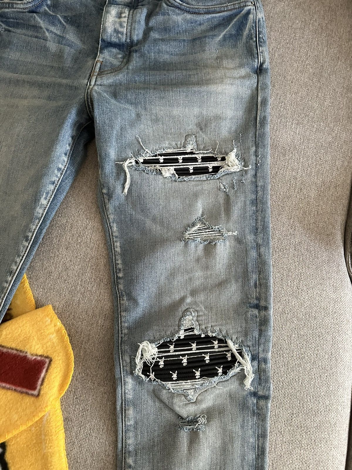 Amiri Amiri playboy mx1 jeans only wore once Size US 32 / EU 48 - 2 Thumbnail
