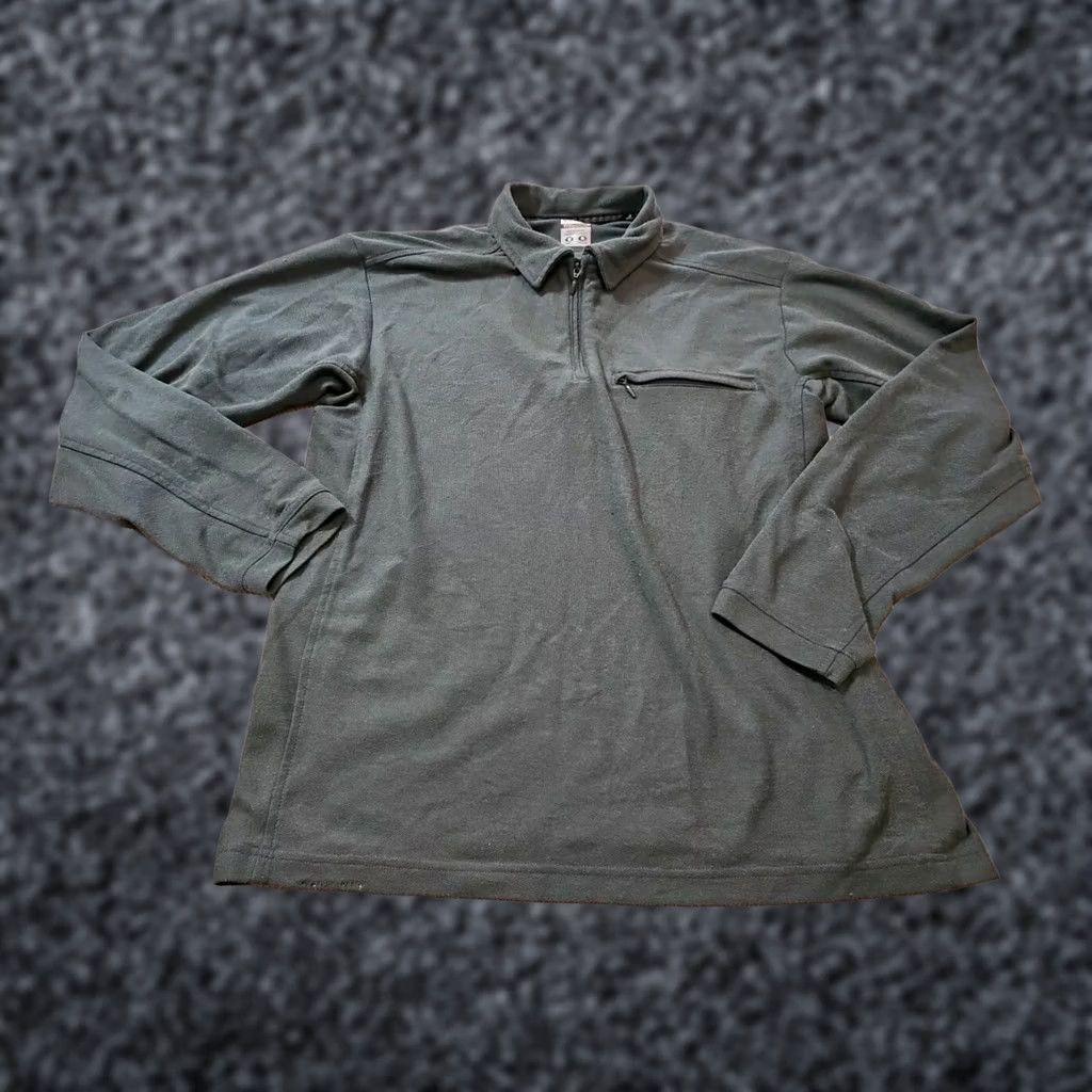 Vintage Columbia Shirt Mens M Gray Titanium Zip Collar Omni dry Top Size US M / EU 48-50 / 2 - 1 Thumbnail