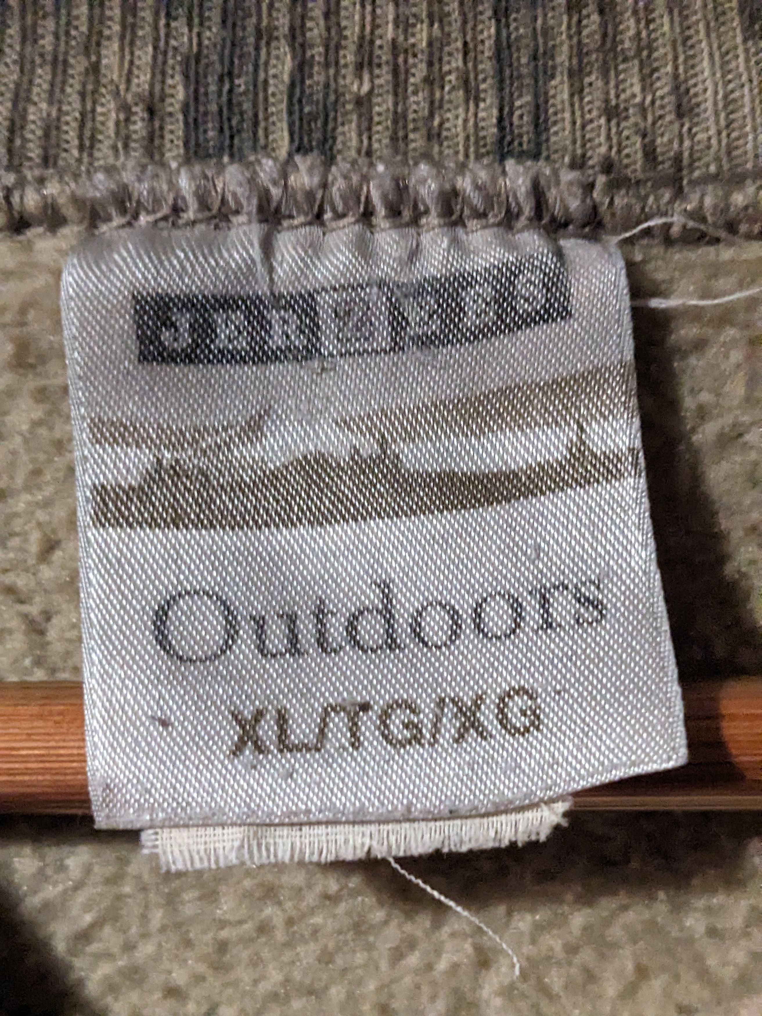Jerzees Vintage 90s Camo Outdoors Leaves Nature Jerzees Sweatshirt Size US XL / EU 56 / 4 - 2 Thumbnail