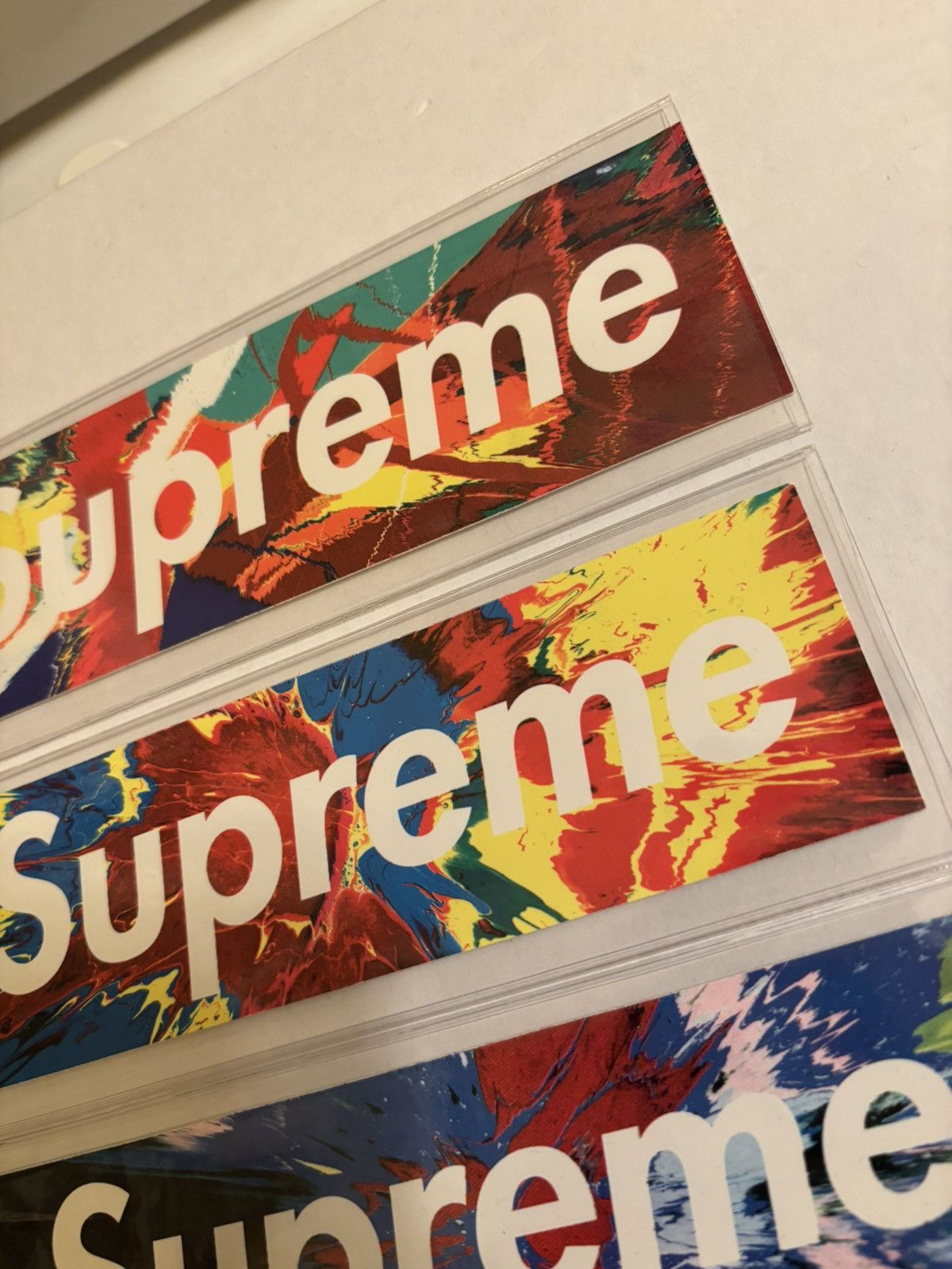 Supreme Supreme x Damien Hirst Box Logo Sticker Set Size ONE SIZE - 5 Thumbnail