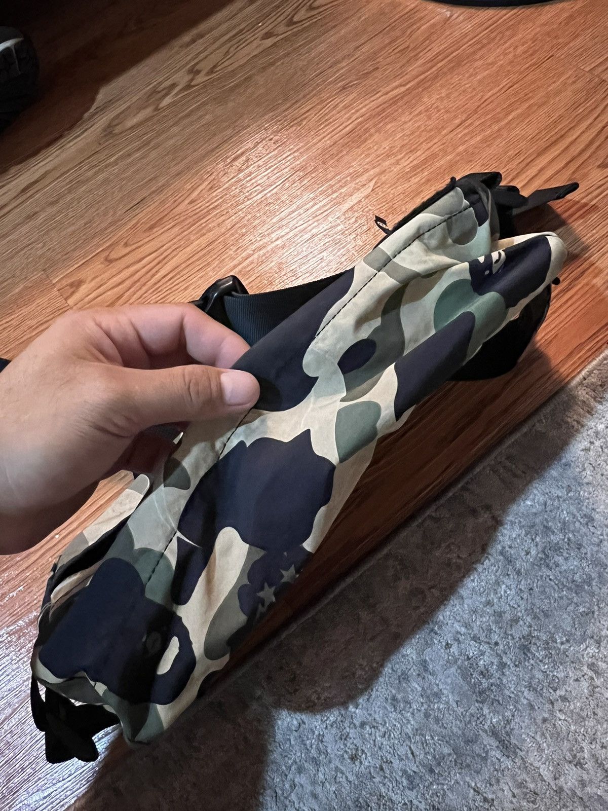 Bape × Vintage OG VTG BAPE CAMO WAIST POUSH BAG Size ONE SIZE - 3 Thumbnail