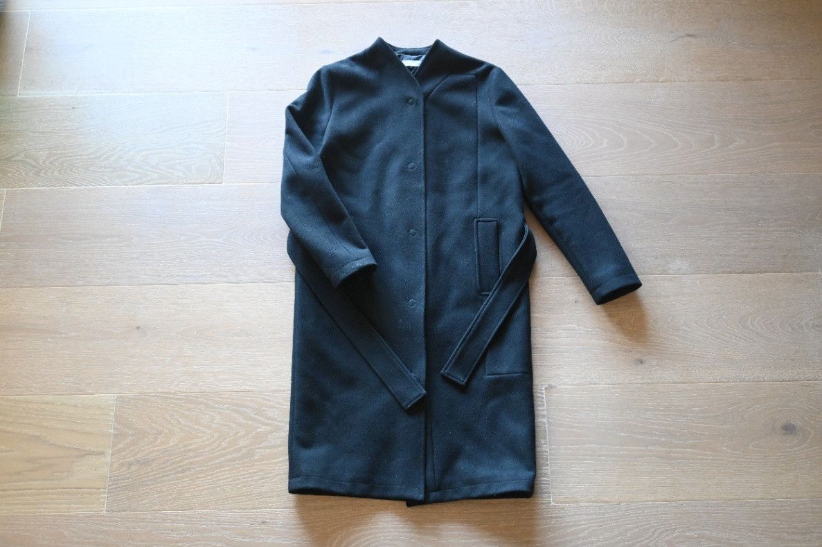 Other Silent by Damir Doma Black Wool Wrap Coat Size US S / EU 44-46 / 1 - 1 Thumbnail