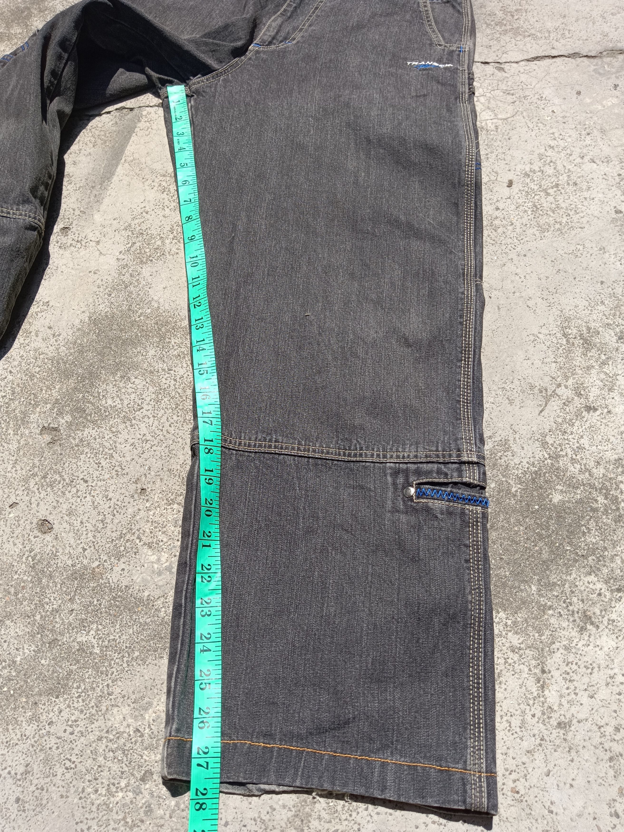 Japanese Brand 🔥TRANSER carpenter beggy multipoket 🔥 accep offer Size US 29 - 5 Thumbnail