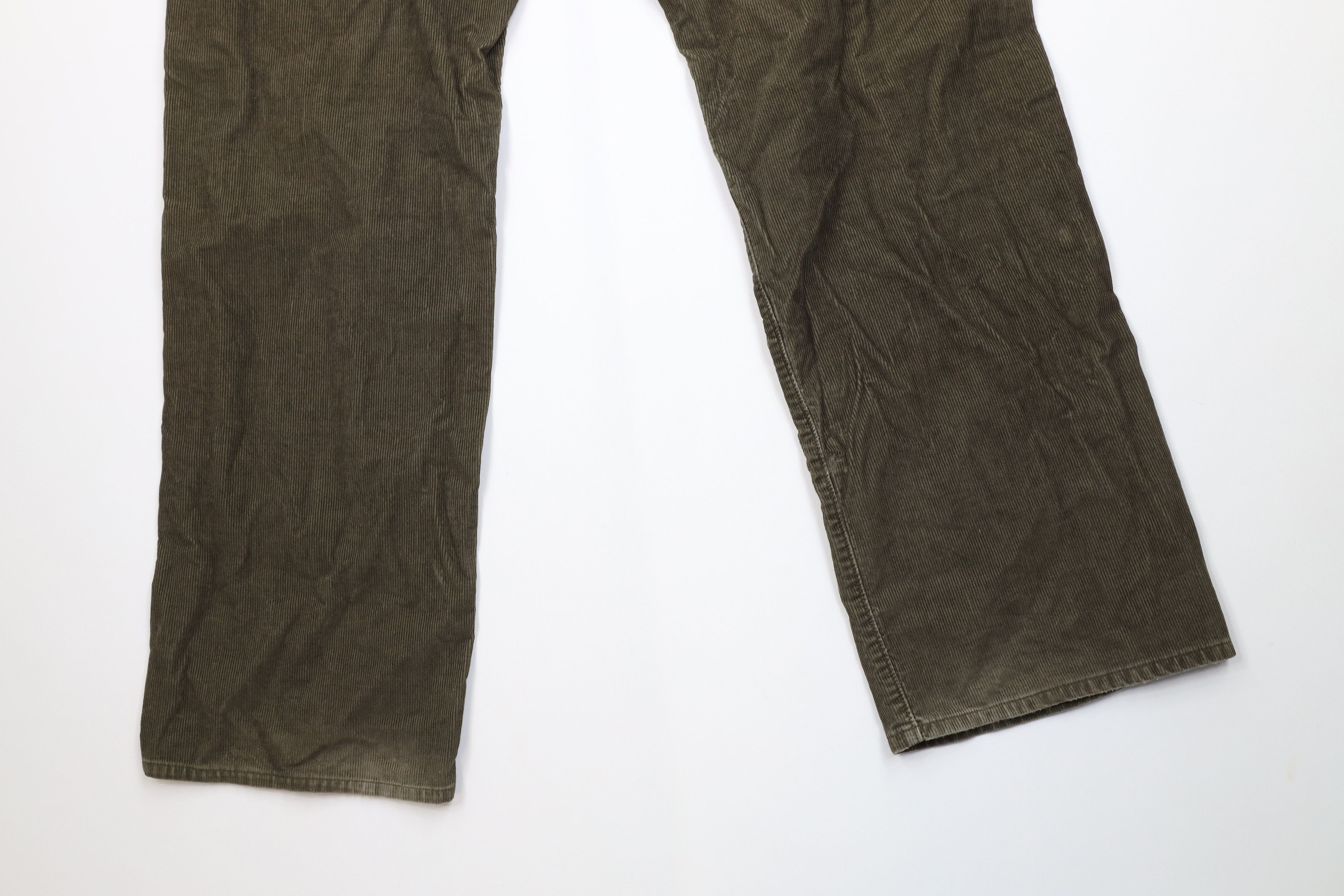 J.Crew Vintage Y2K J Crew Wide Leg Corduroy Chino Pants Green Size US 38 / EU 54 - 12 Thumbnail