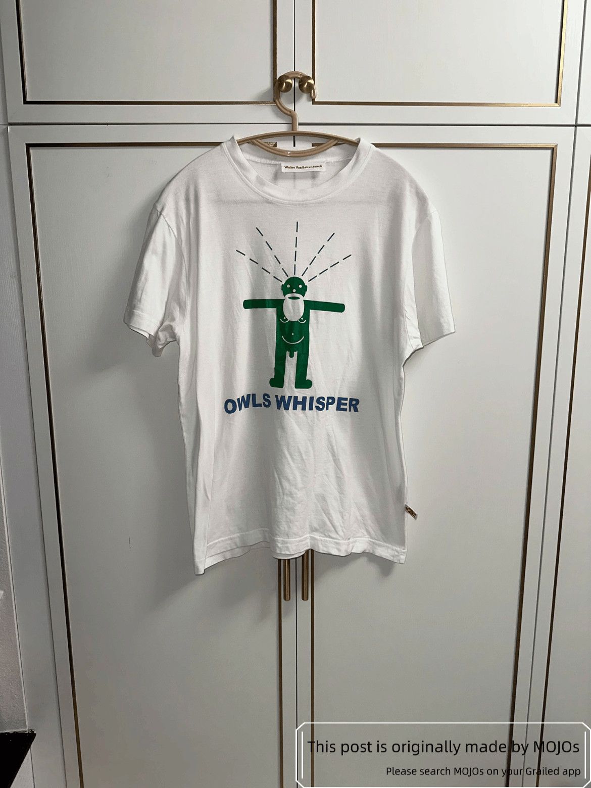 Walter Van Beirendonck Walter Van Beiredonck Owls Whisper Tee Size US L / EU 52-54 / 3 - 1 Thumbnail
