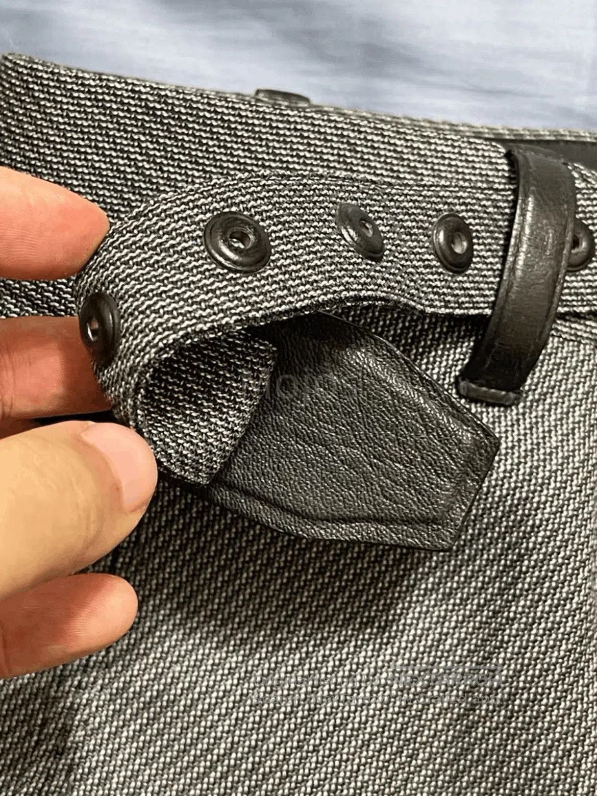 Balenciaga Sz 50 Balenciaga Belt Trousers. Size US 34 / EU 50 - 4 Thumbnail