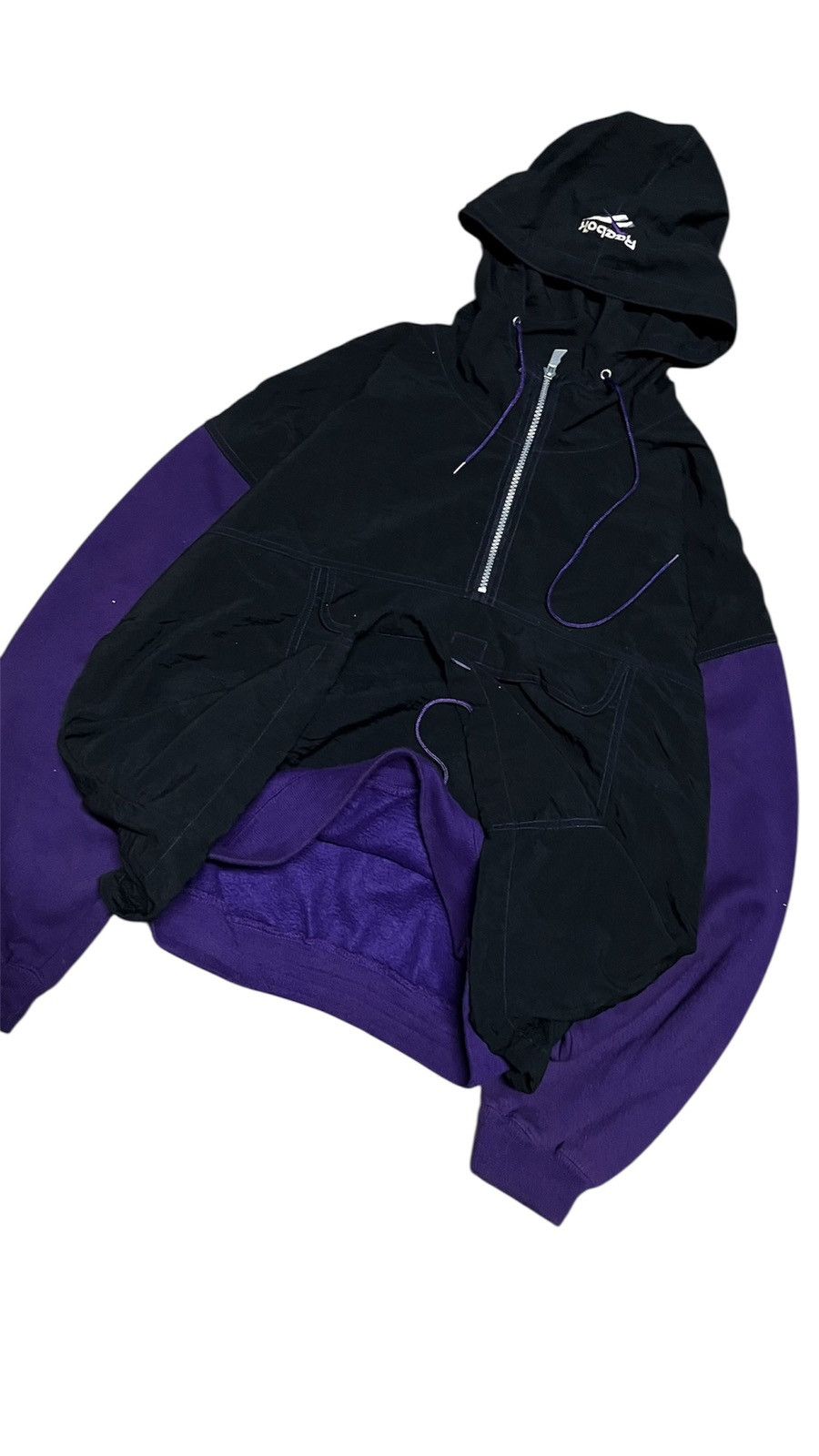 Reebok VINTAGE ANORAK REEBOK x PULL OVER HODDIE x RARE Size US L / EU 52-54 / 3 - 2 Thumbnail