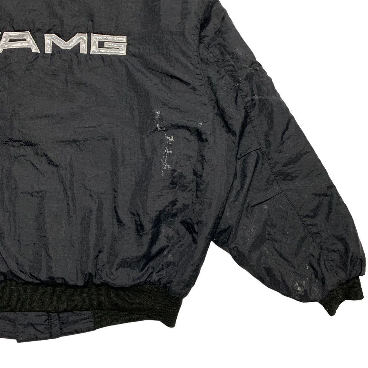 Mercedes-Benz Vintage 80s Mercedes Benz AMG Bomber Jacket Size US L / EU 52-54 / 3 - 7 Thumbnail