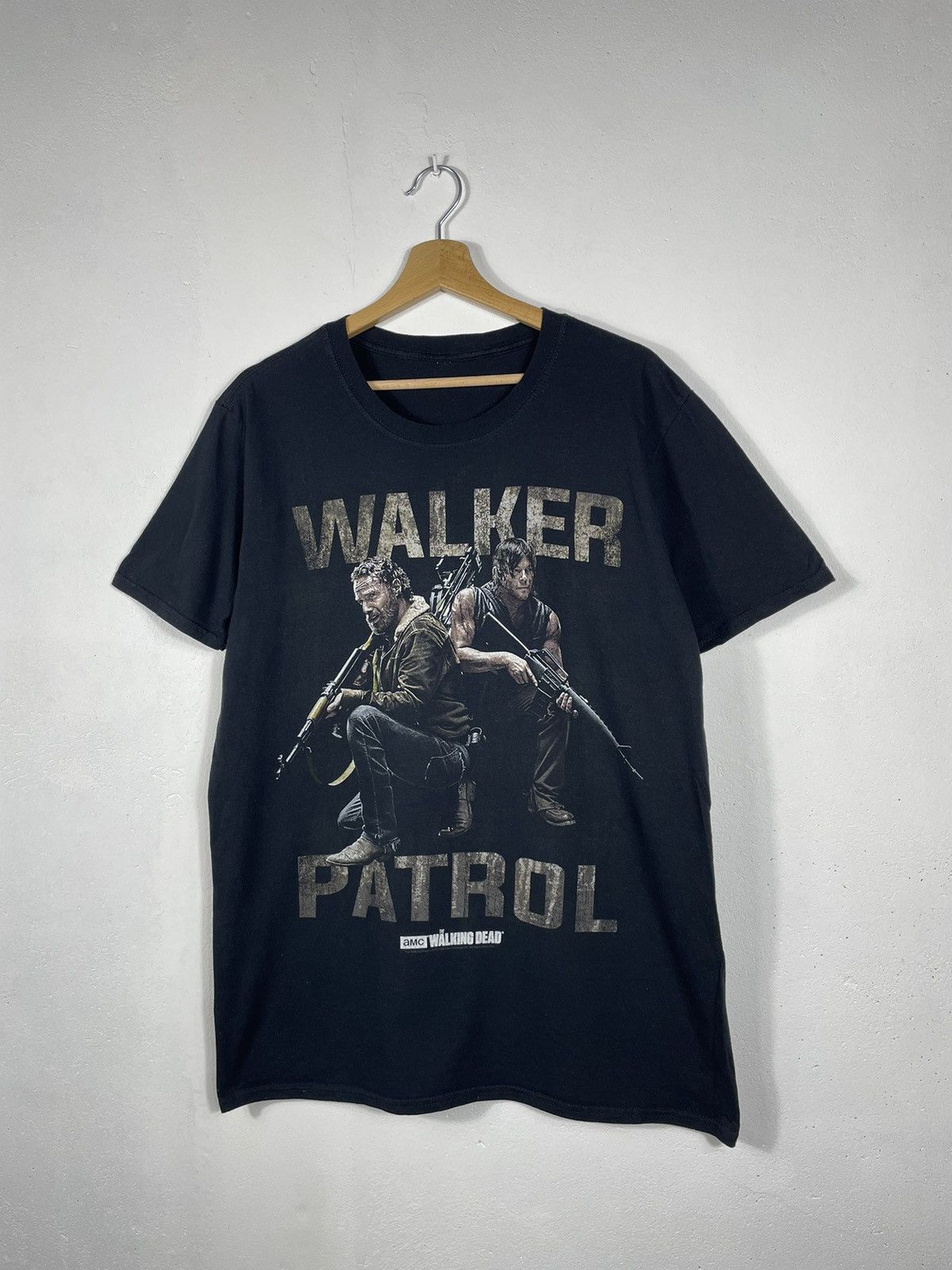 Band Tees × Vintage The Waking Dead 2015 T Shirt Tee Walker Patrol Movie Series Size US M / EU 48-50 / 2 - 2 Thumbnail