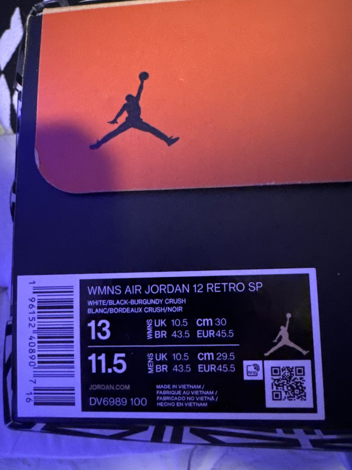 A Ma Maniere × Jordan Brand Air Jordan 12 Retro A Ma Maniére Size US 11.5 / IT 41.5 - 8 Thumbnail