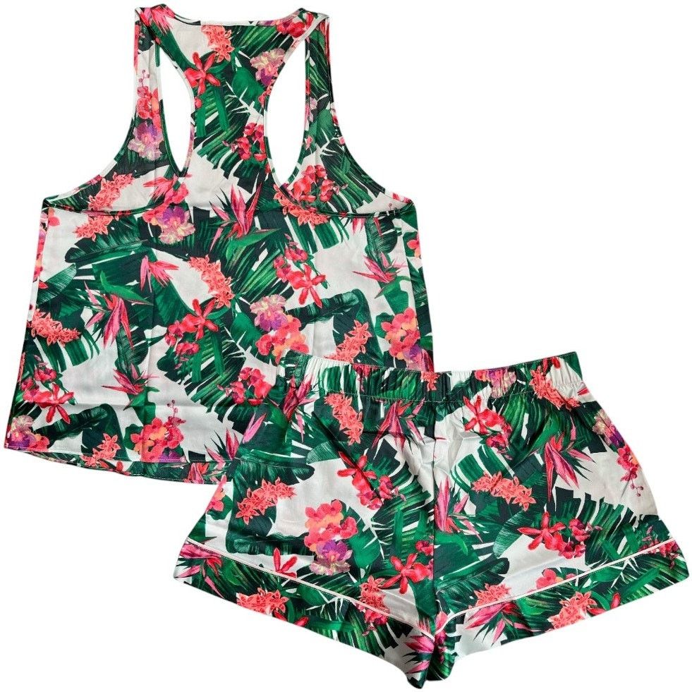 Victoria's Secret Victoria's Secret Satin Racerback Tank and Short Set, M Size M / US 6-8 / IT 42-44 - 2 Thumbnail