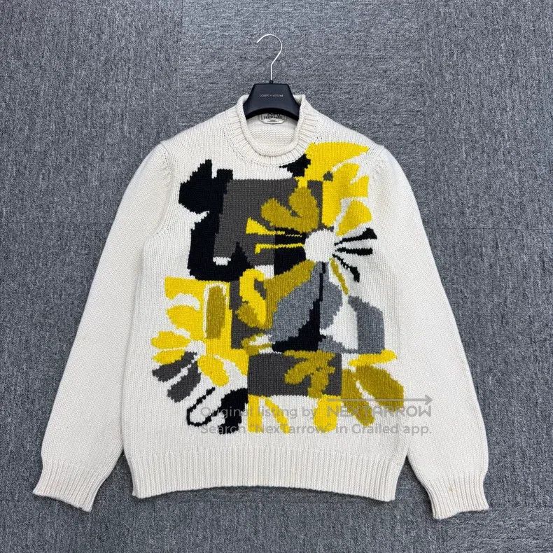 Other Hermes Embroidered Wool Sweater Size US L / EU 52-54 / 3 - 1 Thumbnail