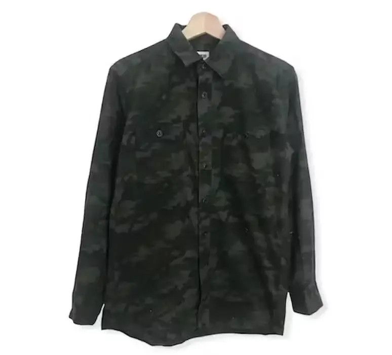 Flannel Japanese Brand Uniqlo Army Design Flannel Shirt Size US S / EU 44-46 / 1 - 1 Thumbnail