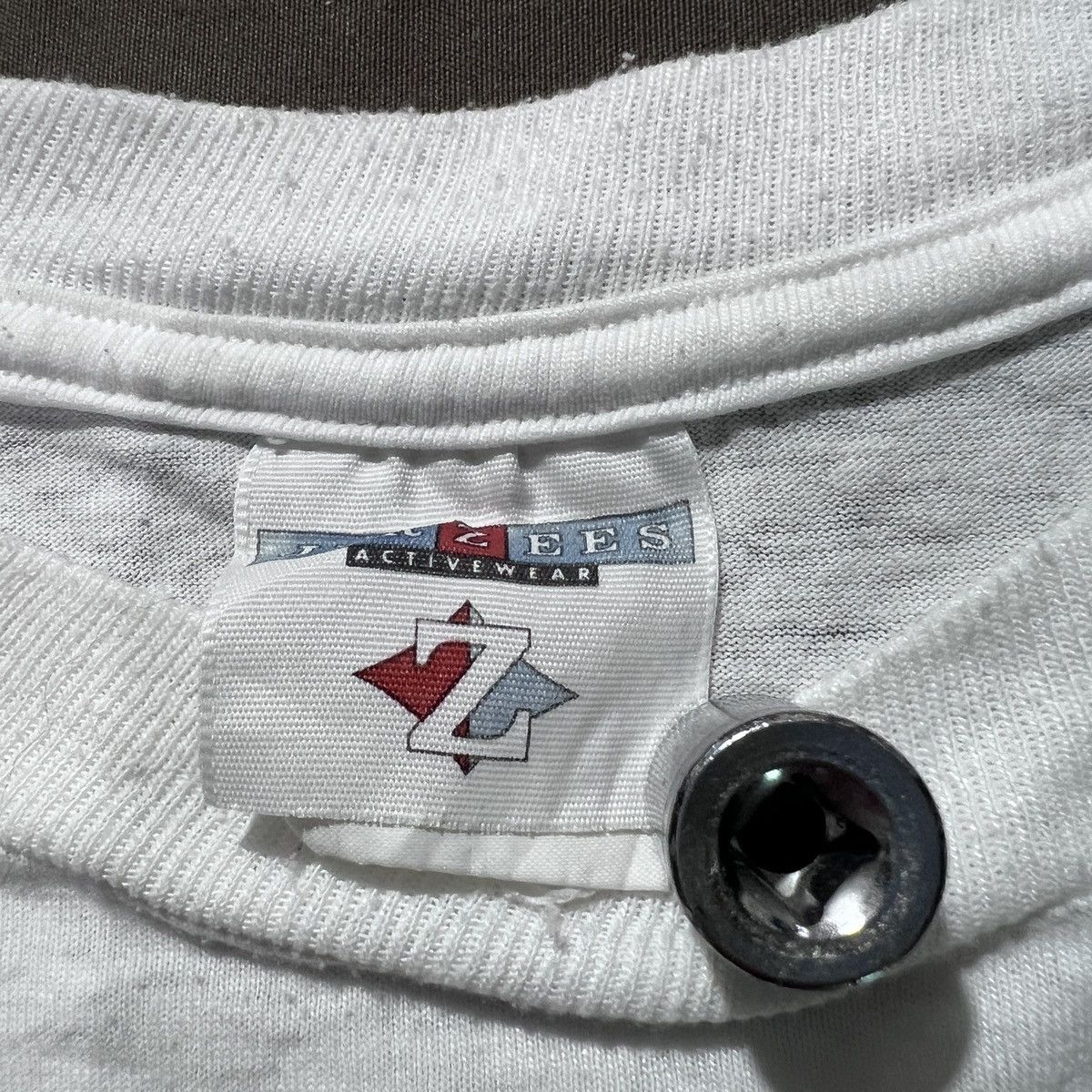 Vintage Vintage 90s Eddie Robinson Oklahoma NFL Promo Tee 2XL BOWL Size US XXL / EU 58 / 5 - 3 Thumbnail