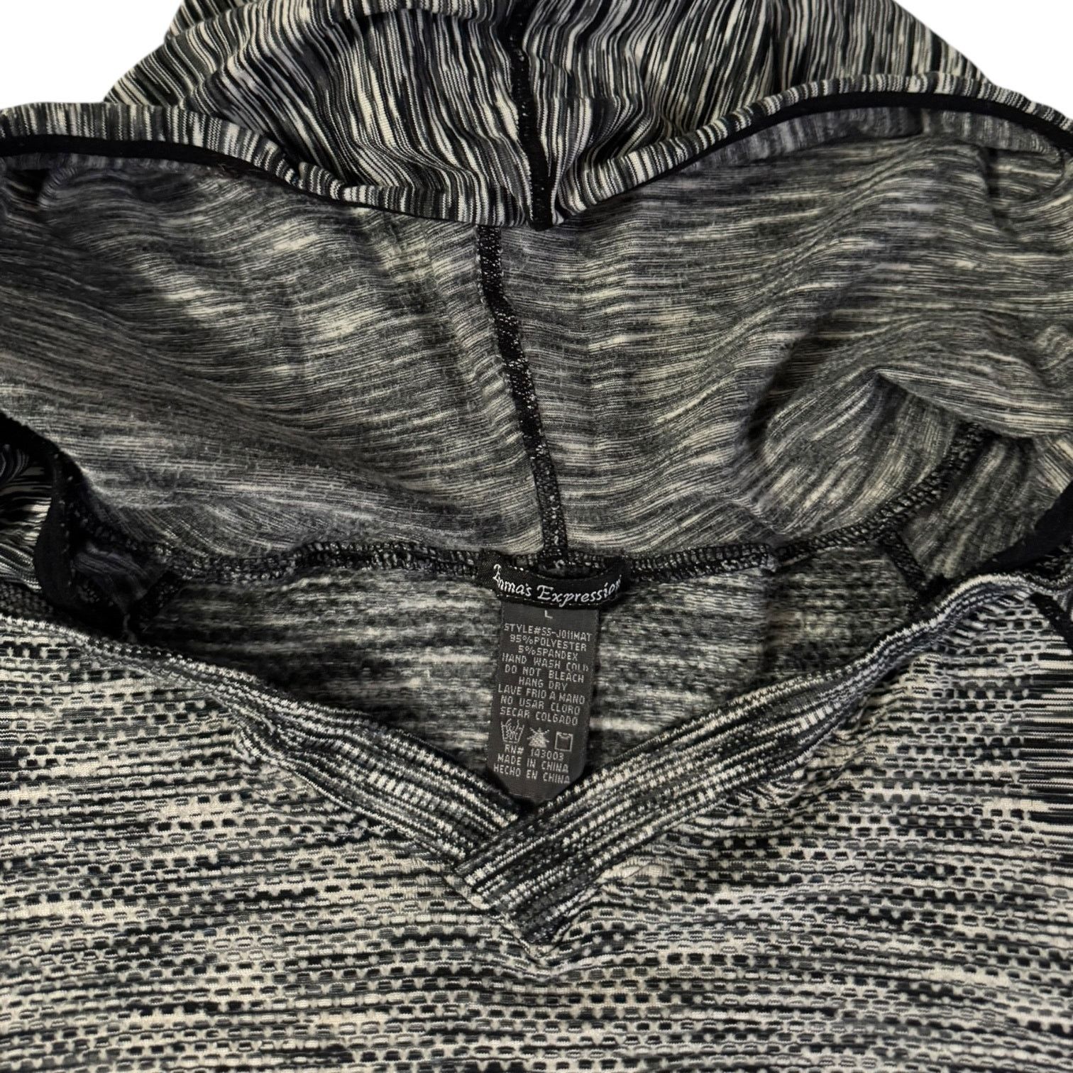 Other Emma’s Expressions Maternity Mottled Women’s Hoodie Large Size L / US 10 / IT 46 - 2 Thumbnail