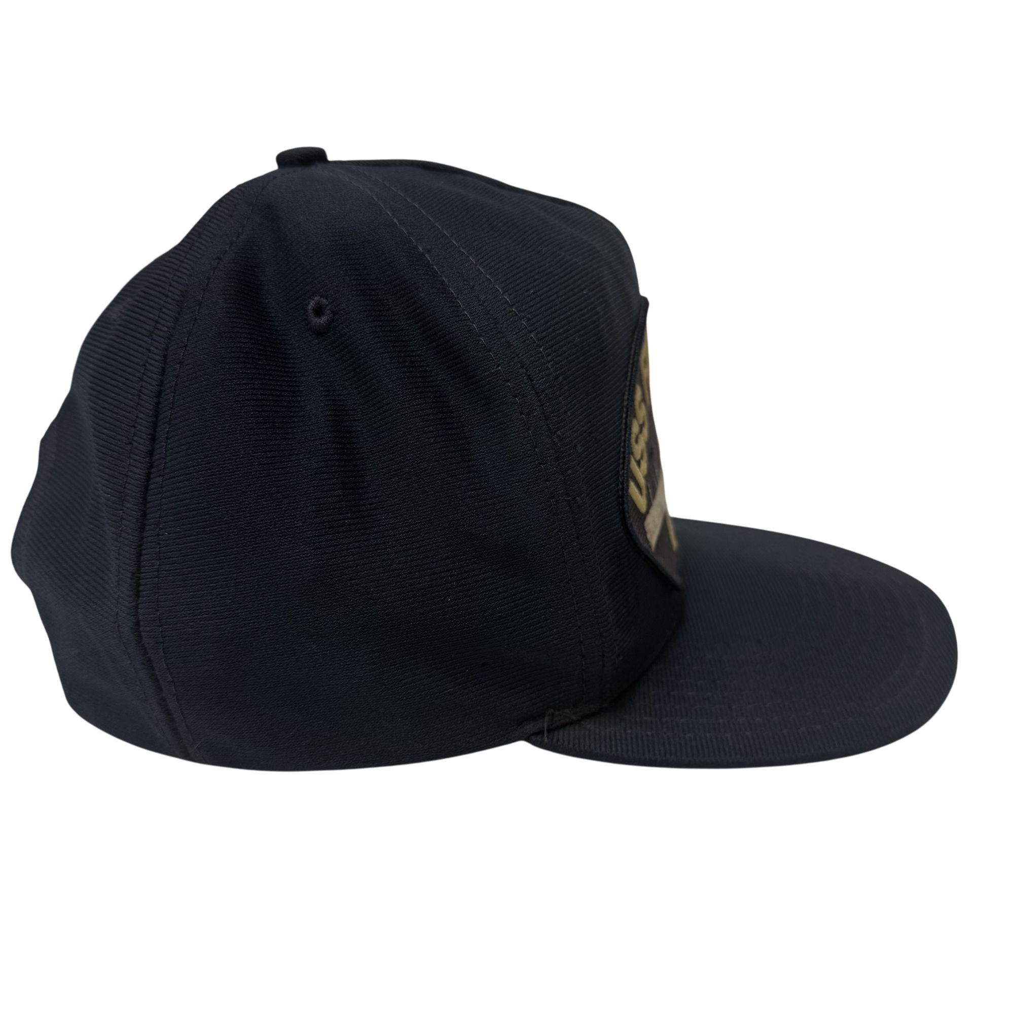 Other Vtg Eagle Crest USS Forrestal CVA-59 SUPERCARRIER Ship Hat Size ONE SIZE - 10 Thumbnail