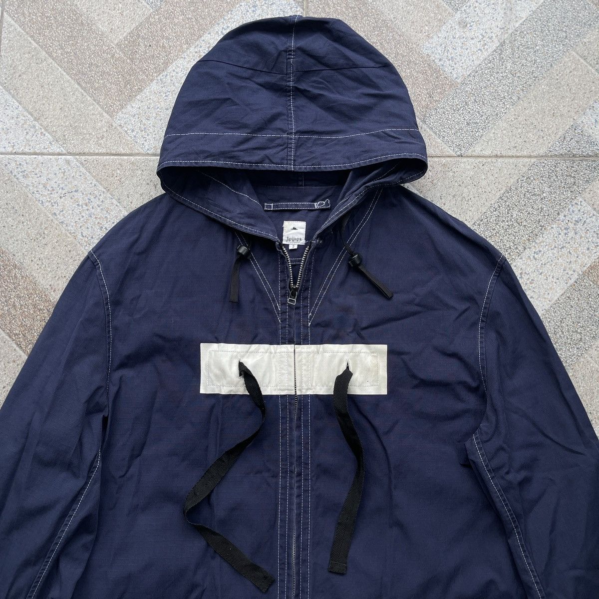 Japanese Brand 2000s Jipijapa rip stop hoodie size 2 Size US L / EU 52-54 / 3 - 3 Thumbnail