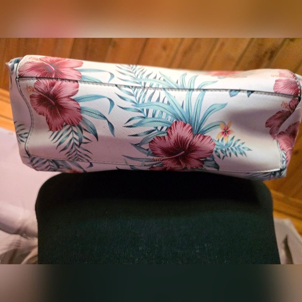 Guess Guess Vintage Floral Satchel Bag Size ONE SIZE - 6 Thumbnail