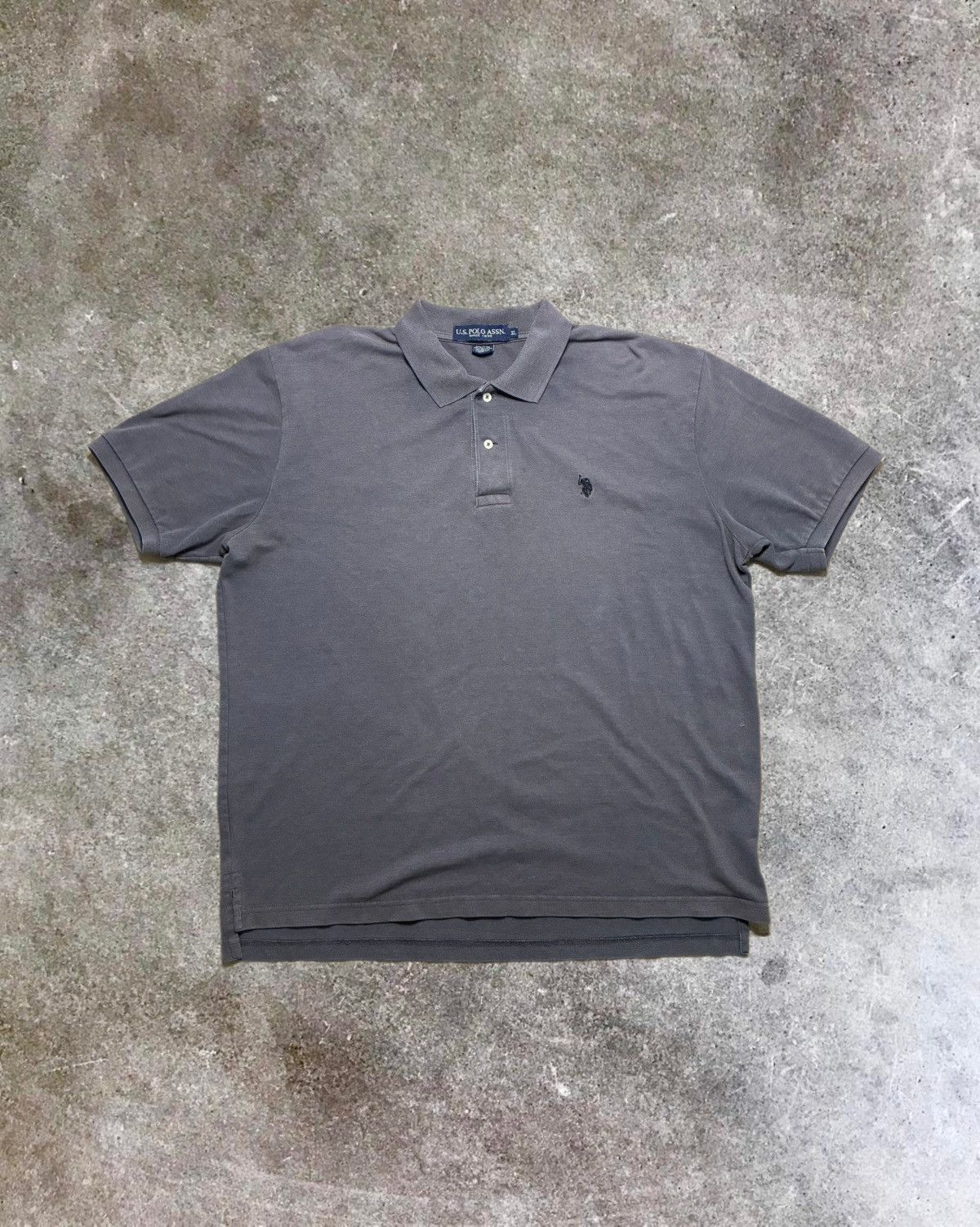 U.S. Polo Assn. Vintage U.S. Polo Assn Co Men’s Polo Shirt Size XL Gray Size US XL / EU 56 / 4 - 1 Thumbnail