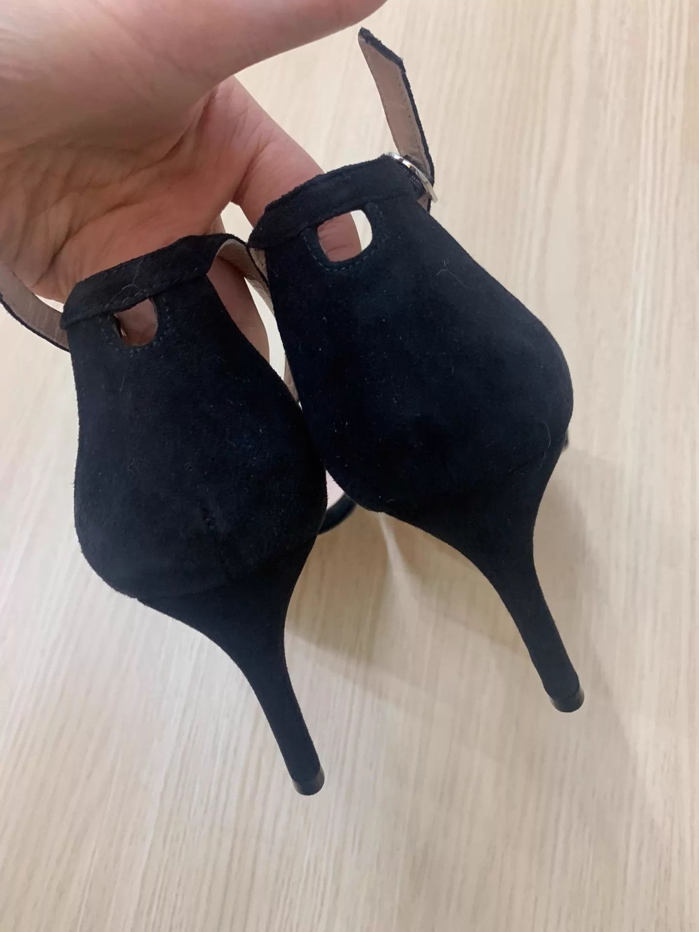Stuart Weitzman STUART WEITZMAN blk Strappy Heel Sandals 39EU New Size US 8.5 / IT 38.5 - 4 Thumbnail