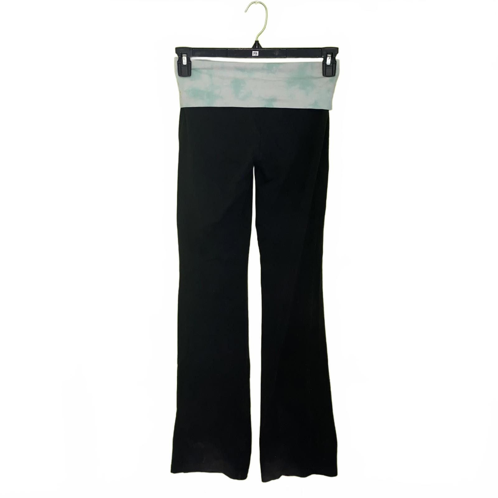 Designer Y2k Victorias Secret Foldover Leggings XS Size 26" / US 2 / IT 38 - 2 Thumbnail