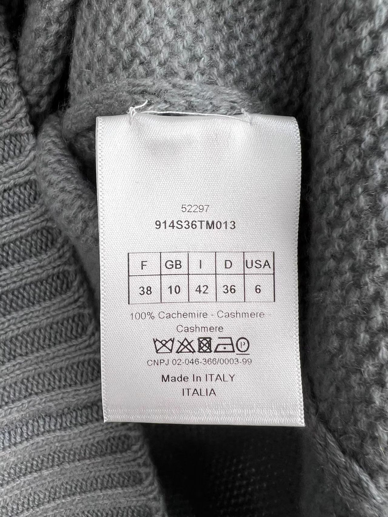 Dior DIOR Number & Letter Sweater K1 Size XS / US 0-2 / IT 36-38 - 4 Thumbnail