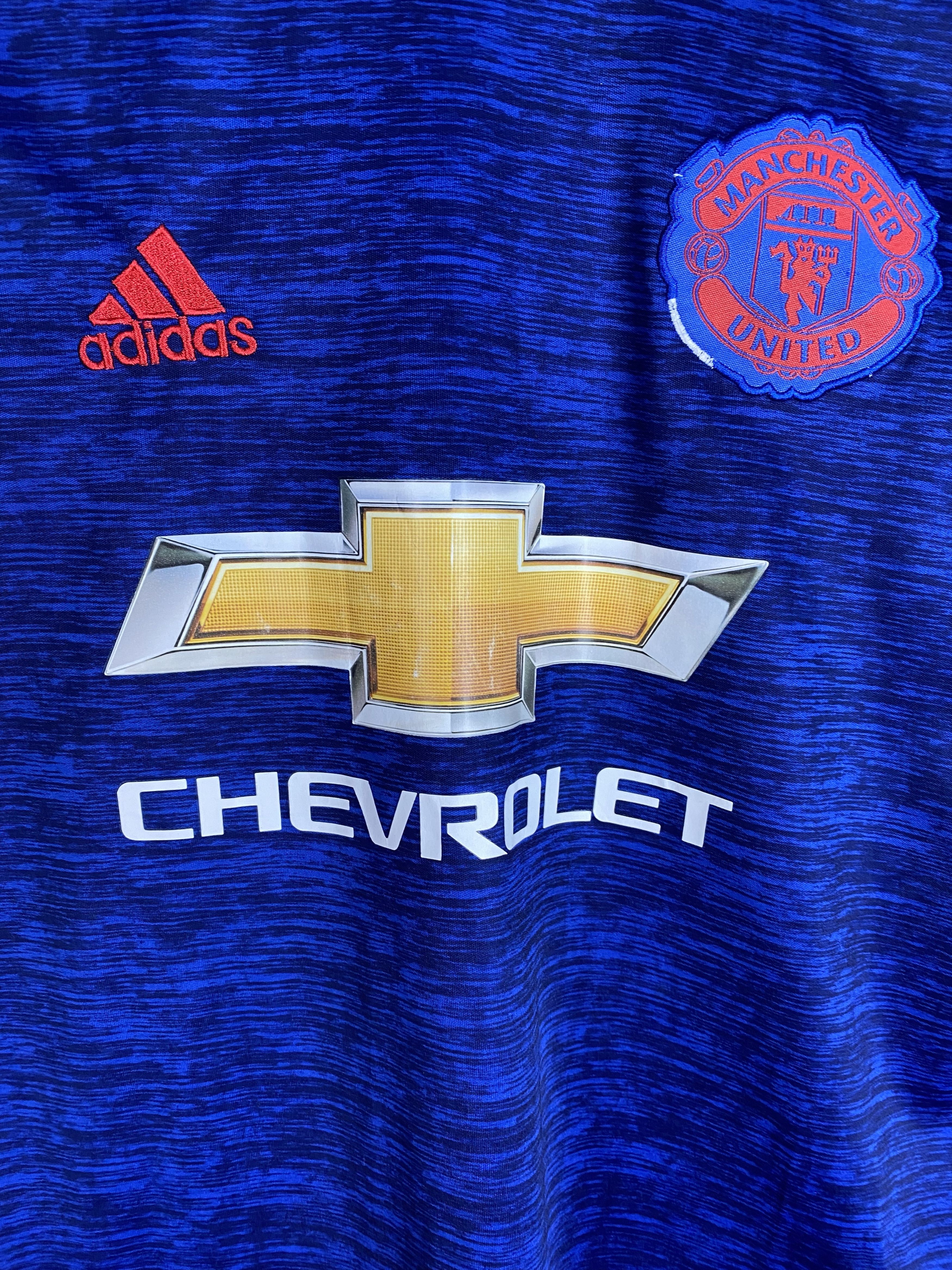 Adidas Vintage 16/17 IBRAHIMOVIC Manchester United Navy Jersey M471 Size US S / EU 44-46 / 1 - 5 Thumbnail