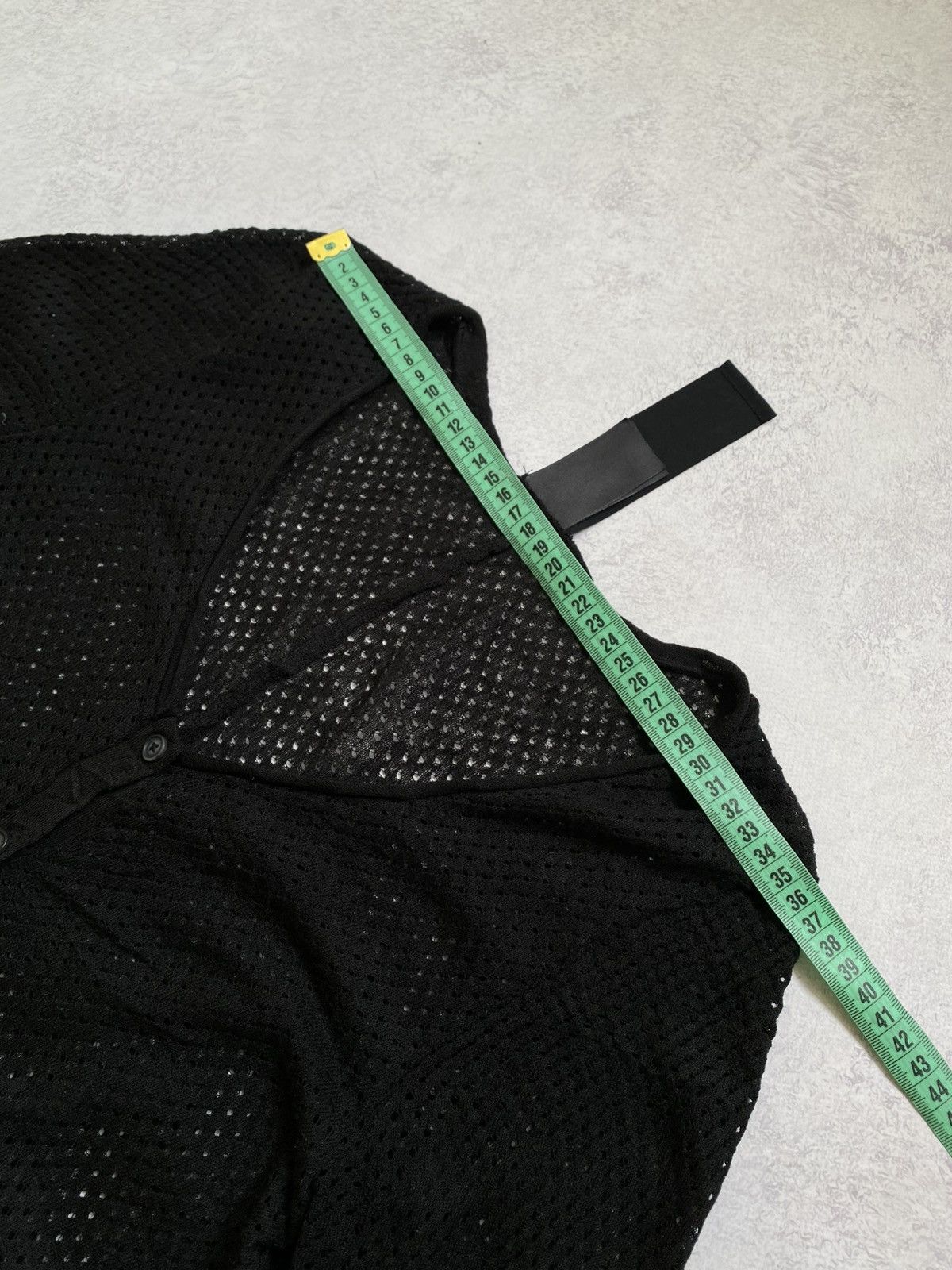 Rundholz Rundholz Black Label Avant Garde Mesh Button Up Midi Dress Size XS / US 0-2 / IT 36-38 - 12 Thumbnail