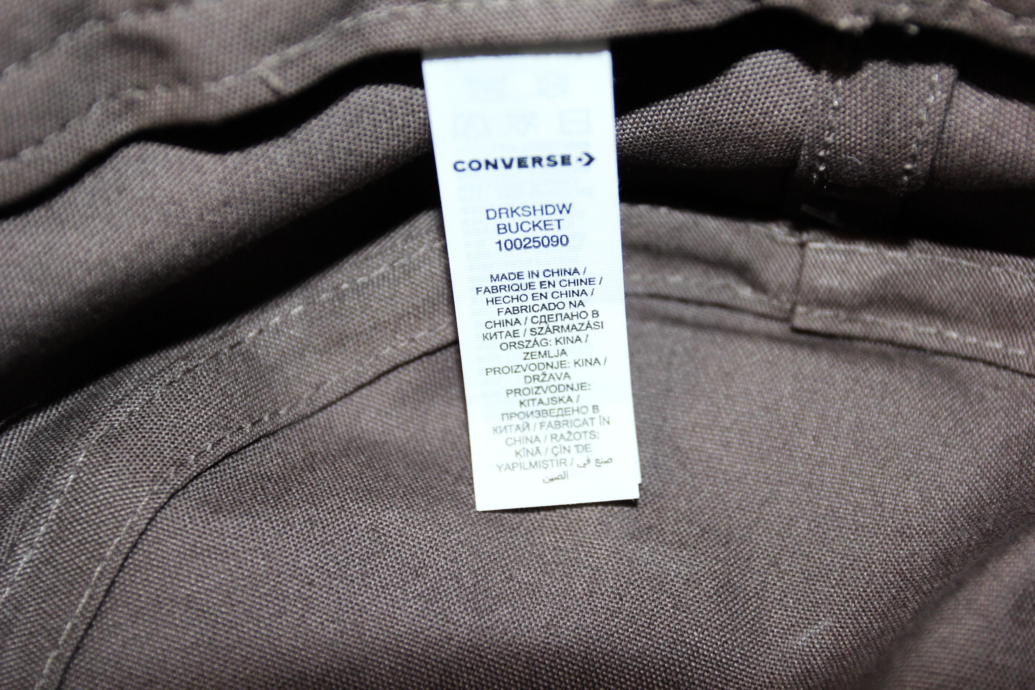 Converse × Rick Owens Drkshdw BNWT SS23 RICK OWENS DRKSHDW x CONVERSE BUCKET HAT DUST Size ONE SIZE - 3 Thumbnail