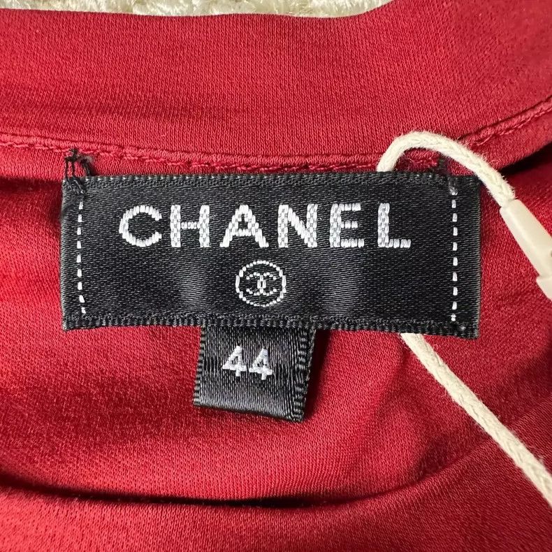 Chanel Chanel Solid color round neck plush letter short sleeves 25 Size M / US 6-8 / IT 42-44 - 3 Thumbnail