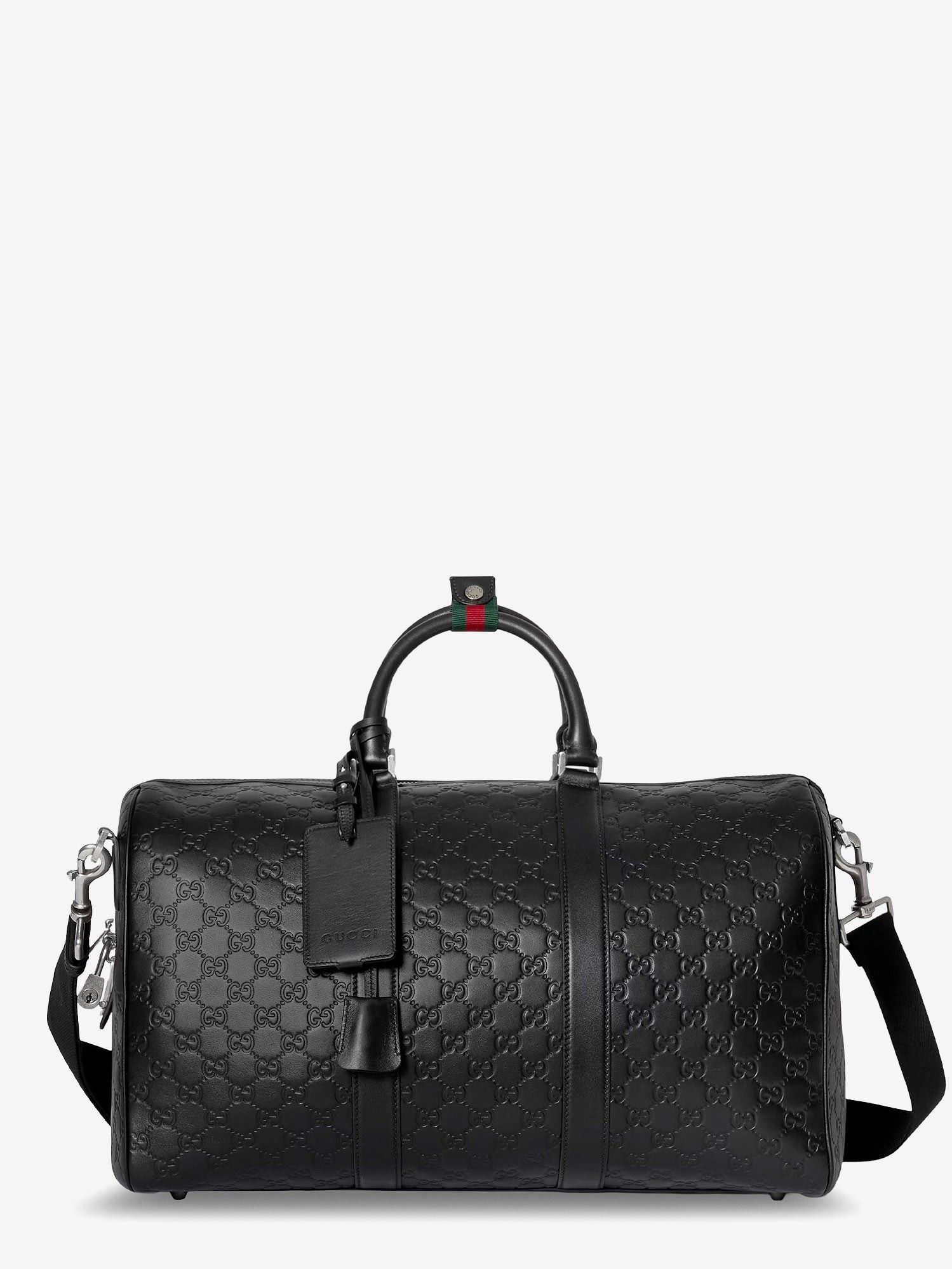 Gucci Coated Canvas Gg Emblem Travel Bag With Gg Motif Size ONE SIZE - 1 Thumbnail
