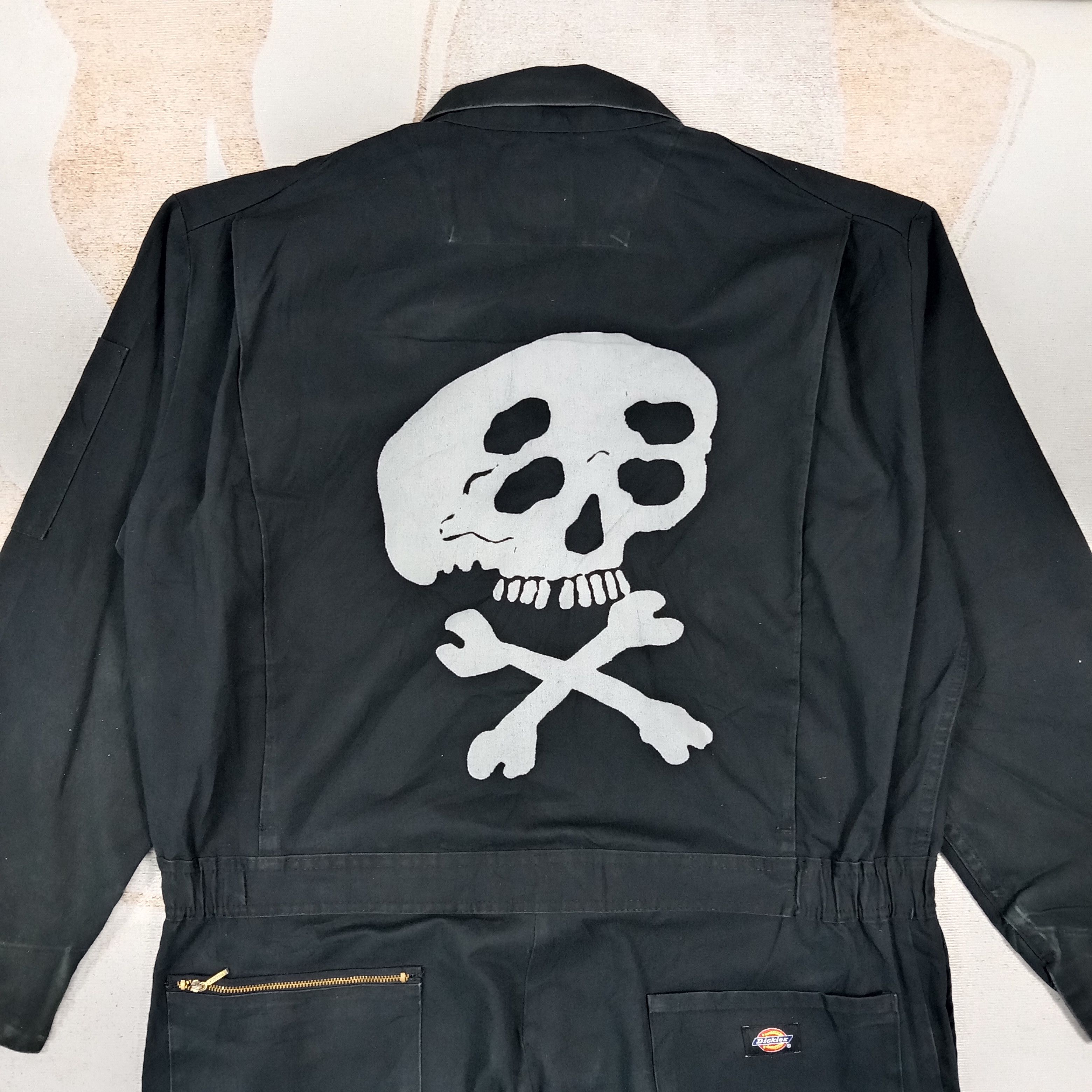 Dickies Dickies Skull Logo Workwear Coverall Jacket C277N20 Size US L / EU 52-54 / 3 - 2 Thumbnail