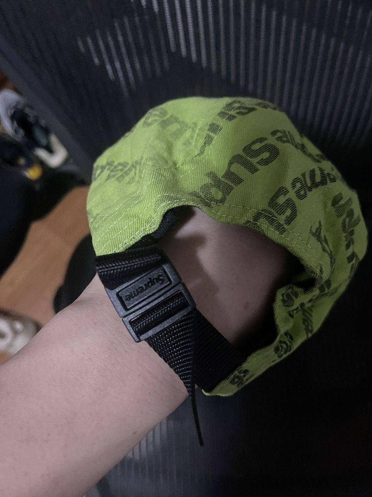 Supreme Supreme radial camp cap lime Size ONE SIZE - 2 Thumbnail